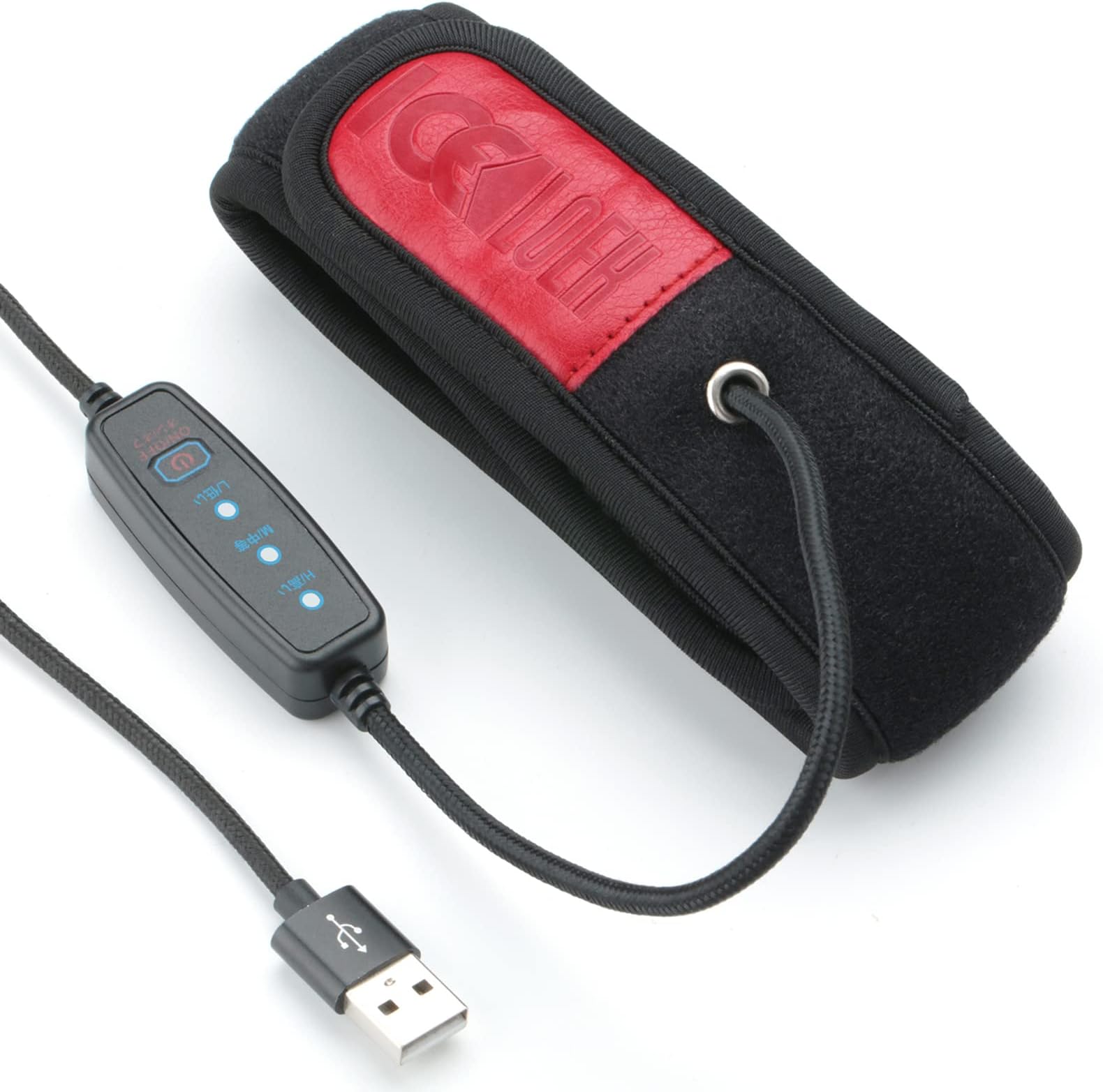 LOSHARP USB Powered Lens Warmer Dew Heater for Telescope Camera with 3 Gear Temperature Control Switch for Heating Defogging and Dehumidification