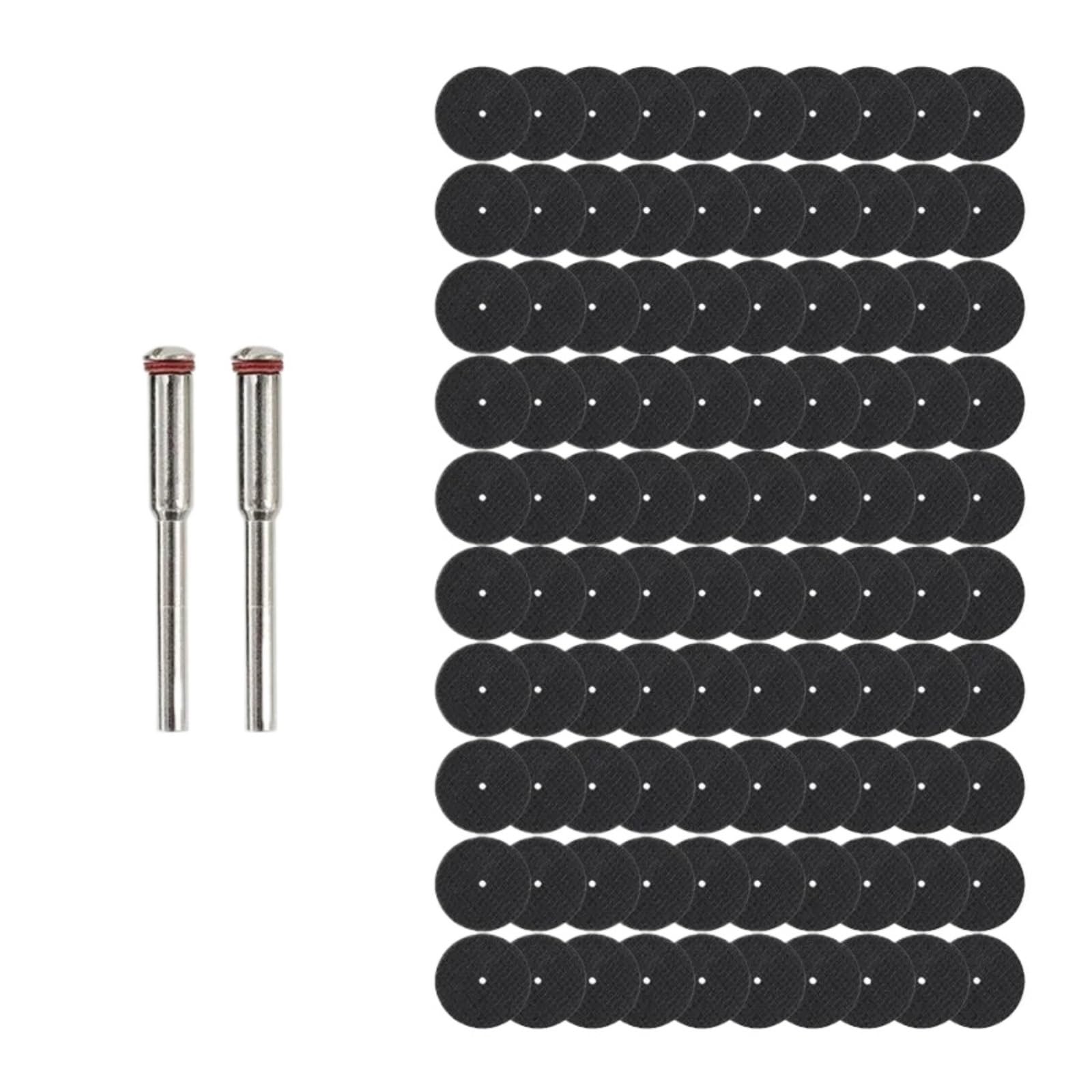 Brzeszczot do cięcia metalu 102 szt. Metalowa tarcza do cięcia z trzpieniem 1/8 '' odcinająca Tarcza ścierna Piła tarczowa