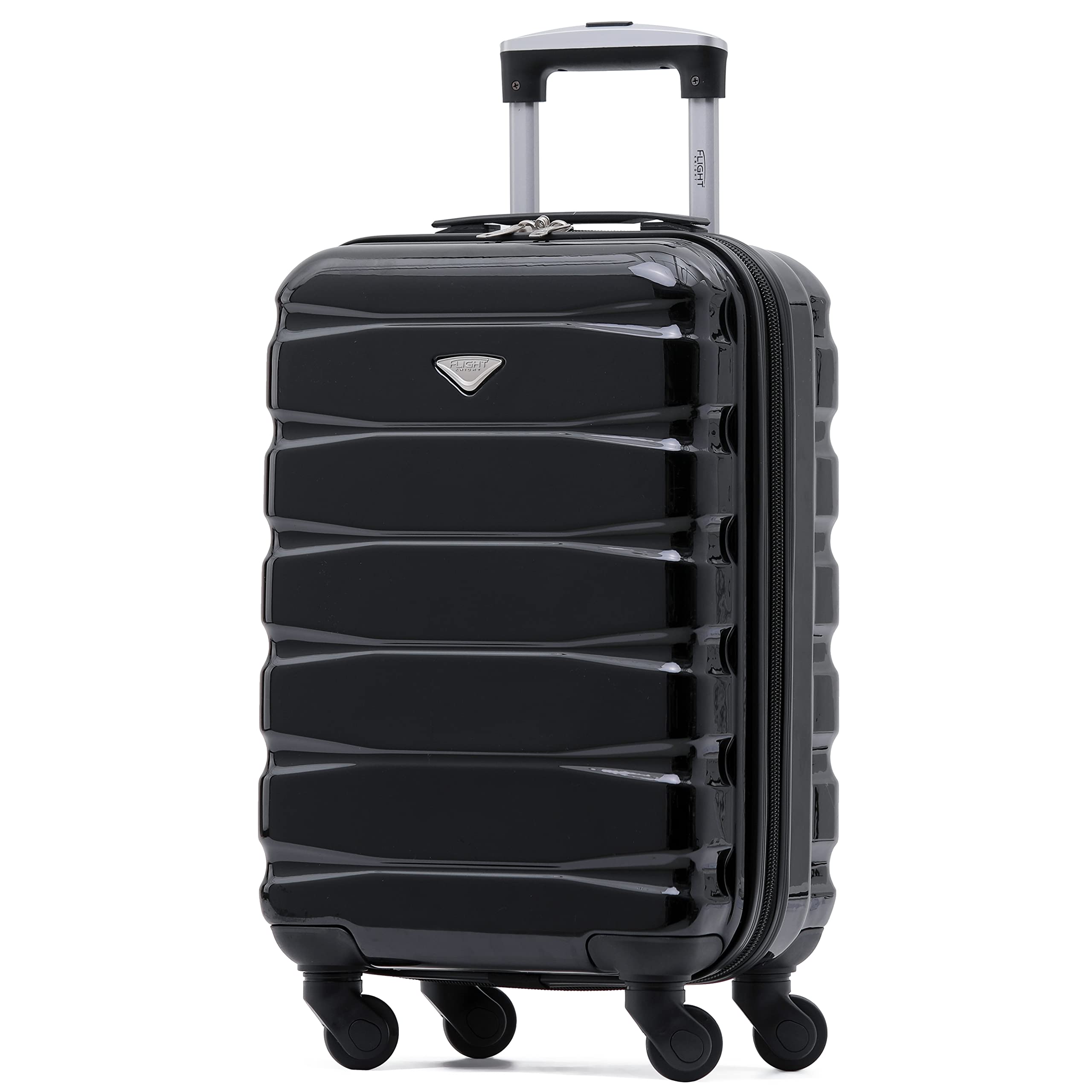 Flight Knight 56x45x25 EasyJet Cabin Bag, Jet2, British Airways Suitcase - Lightweight Small Durable 4-Wheel Cabin Case, Maximum Carry-On Size, ABS Hard Shell, 10kg Hand Luggage Bag- 56 x 45 x 25 — view 67