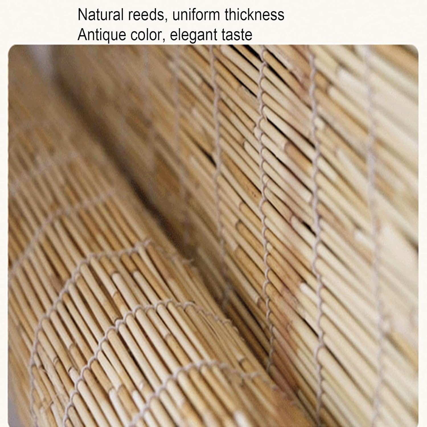 ナニック ウッドブラインド W 200cm, H 180cm キャラメル(S) ナニック ウッドブラインド W 200cm, H 180cm キャラメル(S) ウッド