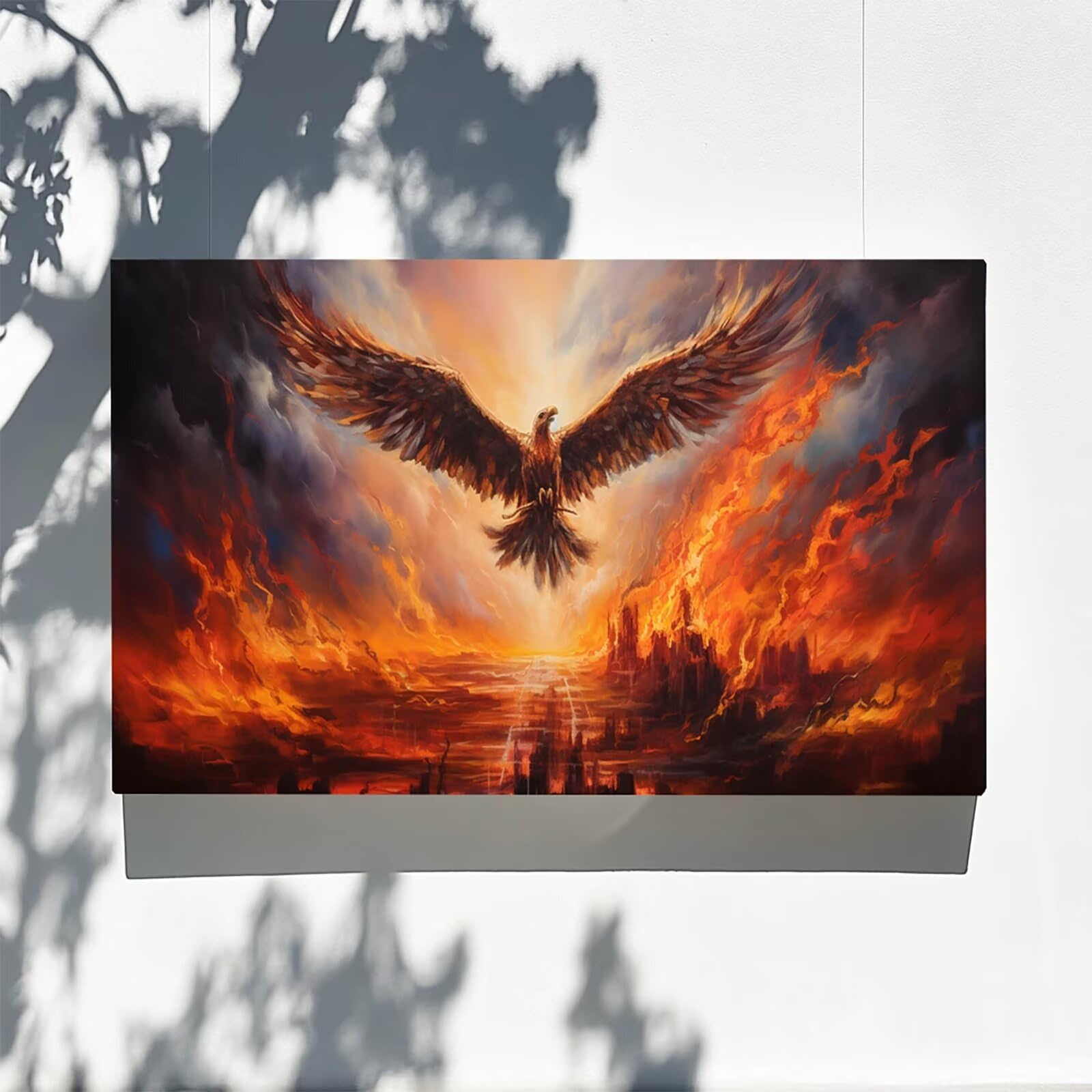 DIY Malen nach Zahlen Erwachsene Habicht Malen nach Zahlen ab 7 jahre Mädchen Landschaft Kreativ set für Erwachsene mit Leinwand Acrylfarben set und Pinsel,Bastelset zum Bemalen,Wanddeko 80X160cm 7-C-