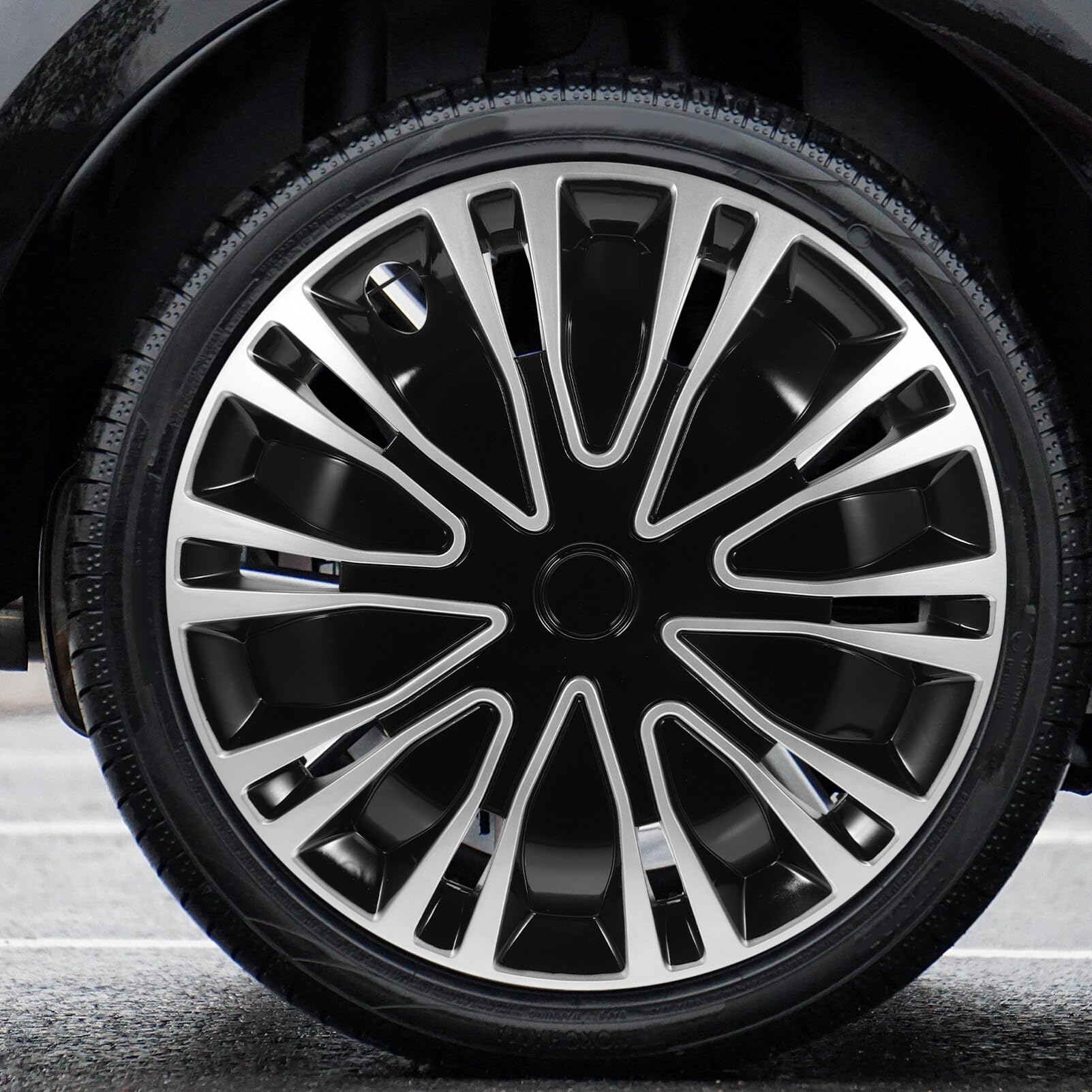 1pezzi Coprimozzi Decorativi Per Auto Coprimozzo Materiale Sicuro E Resistente Facile Installazione E Protezione Della Ruota Design Elegante Per Migliorare Aspetto Del Veicolo