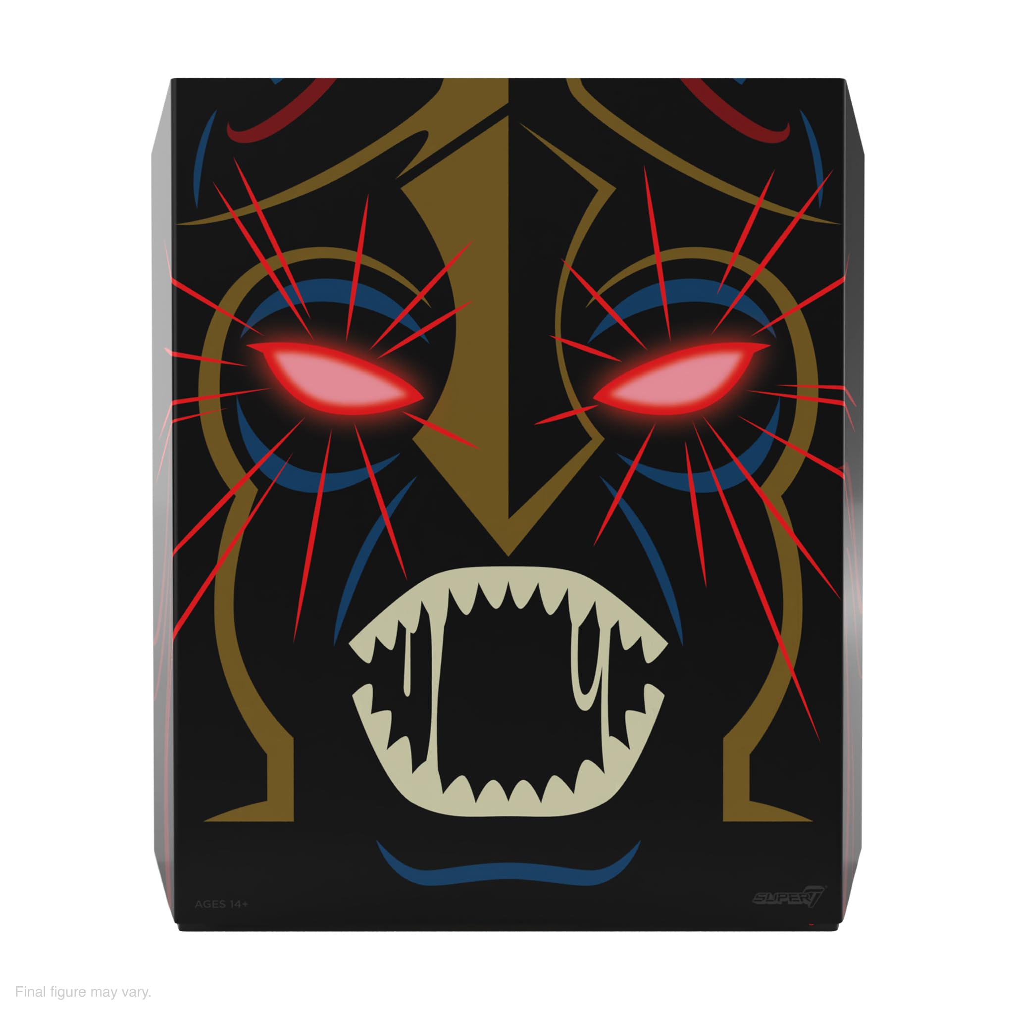 Super7 ULTIMATES! Thundercats Mumm-Ra (Ojos LED) - Figura de acción de Thundercats de 7 Pulgadas con Accesorios, coleccionables clásicos de Dibujos Animados y Juguetes Retro