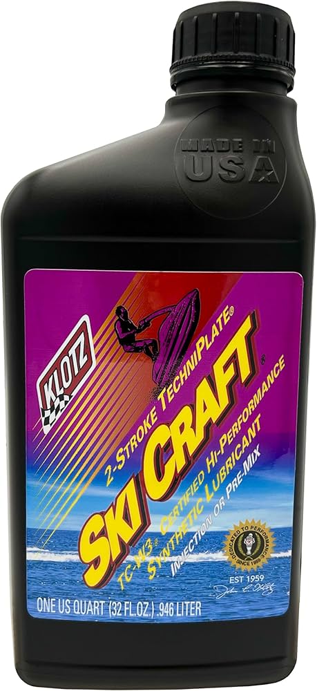 Amazon.com: Klotz SkiCraft TechniPlate Synthetic PWC 2-stroke