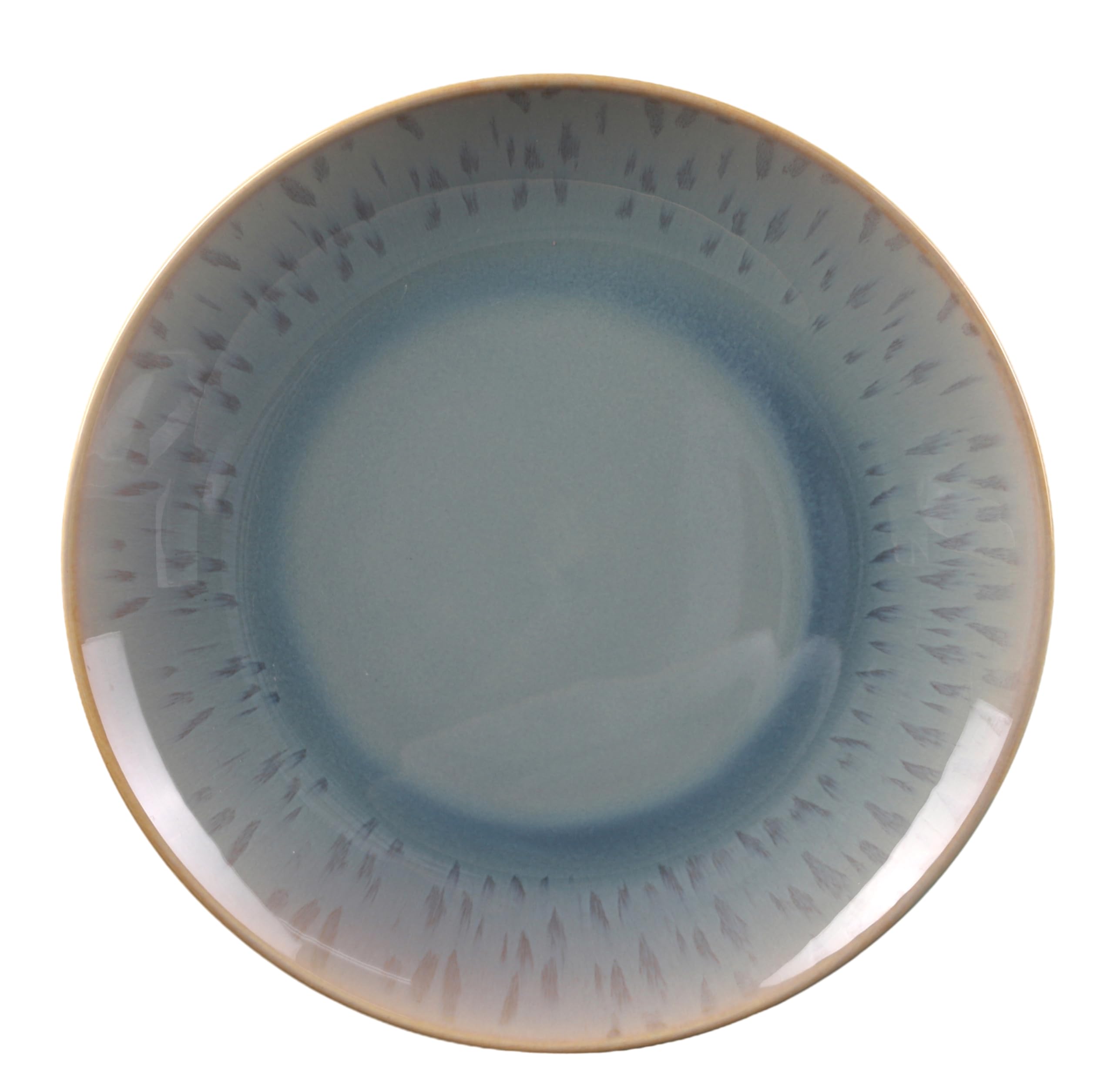 ECHTWERK Servizio da tavola "Ana", 16 pezzi, design moderno, per 4 persone, elegante set di stoviglie in porcellana con 4 piatti piani, 4 piatti contorni, 4 ciotole, 4 tazze da tè