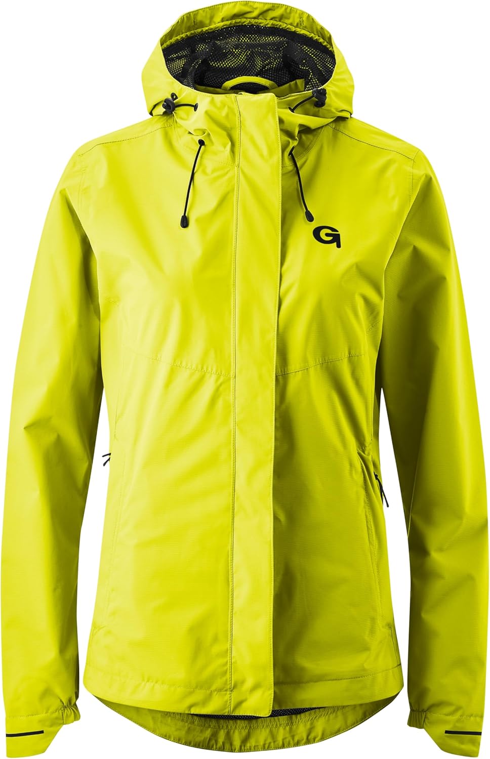 Diese locker geschnittene Allwetterjacke bietet dank 2-Lagenlaminat und getapten Nähten zuverlässigen Wind- und Regenschutz