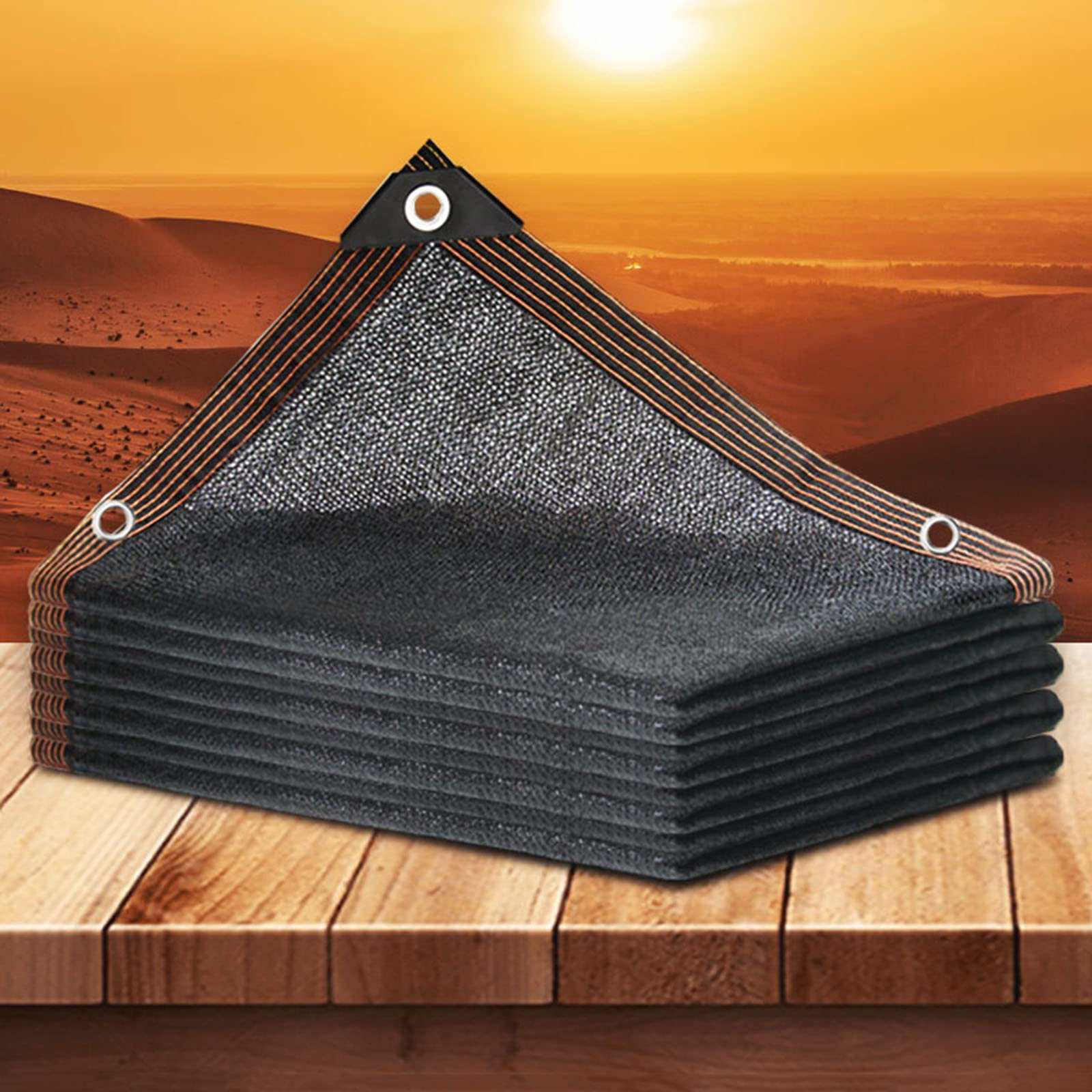 Suwooy Black Shade Netting 2×3M 3×3M 3×4M 4×5M 4×6M 4×8M 5×5M, 90% Sunblock Shade Cloth, Greenhouse Plant Shading Net, Shade Net For Pergola, Shade Mesh Tarp, Privacy Netting,-10X12m(32.8*39.4Ft)