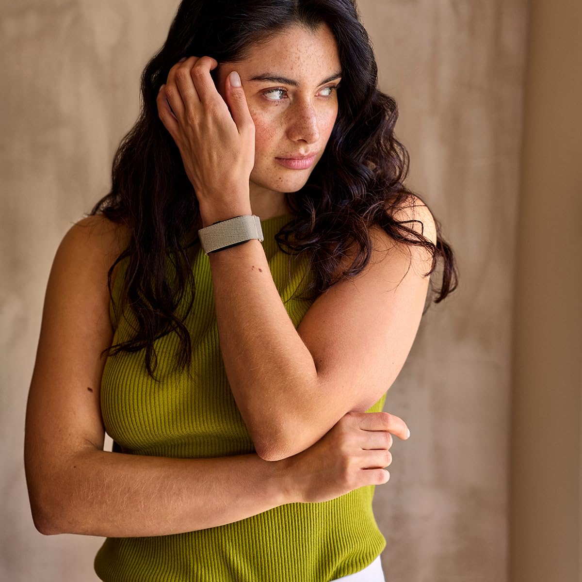 Garmin CIRQA, Banda Inteligente para Actividad y Bienestar, L/XL, Azul