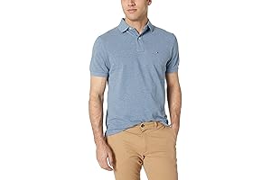 Tommy Hilfiger: Men's Refined Pique Polo In a Classic Fit for Smart Style
