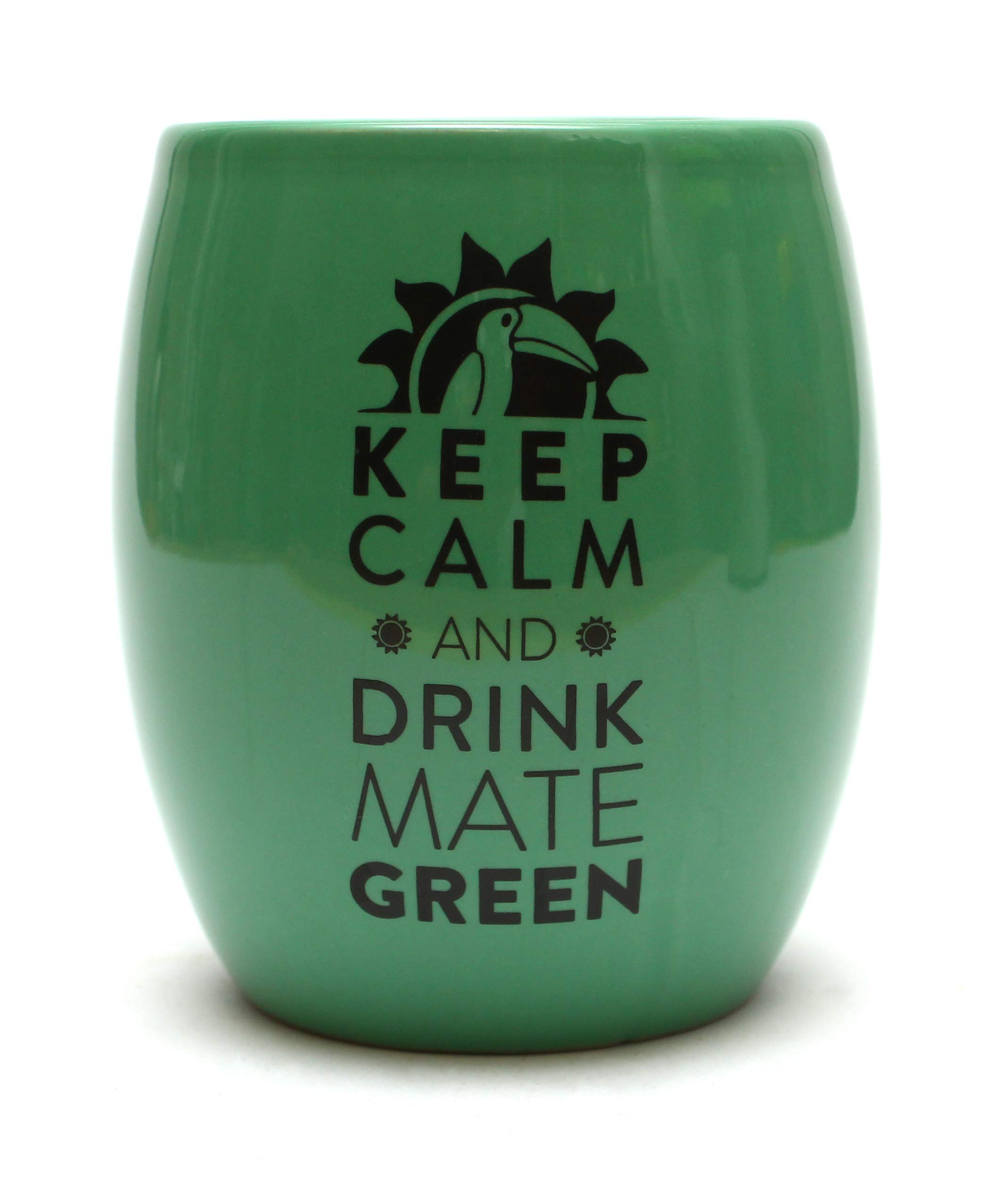 Mate Green Ceramico, green, 10 x 10 x 10 cm