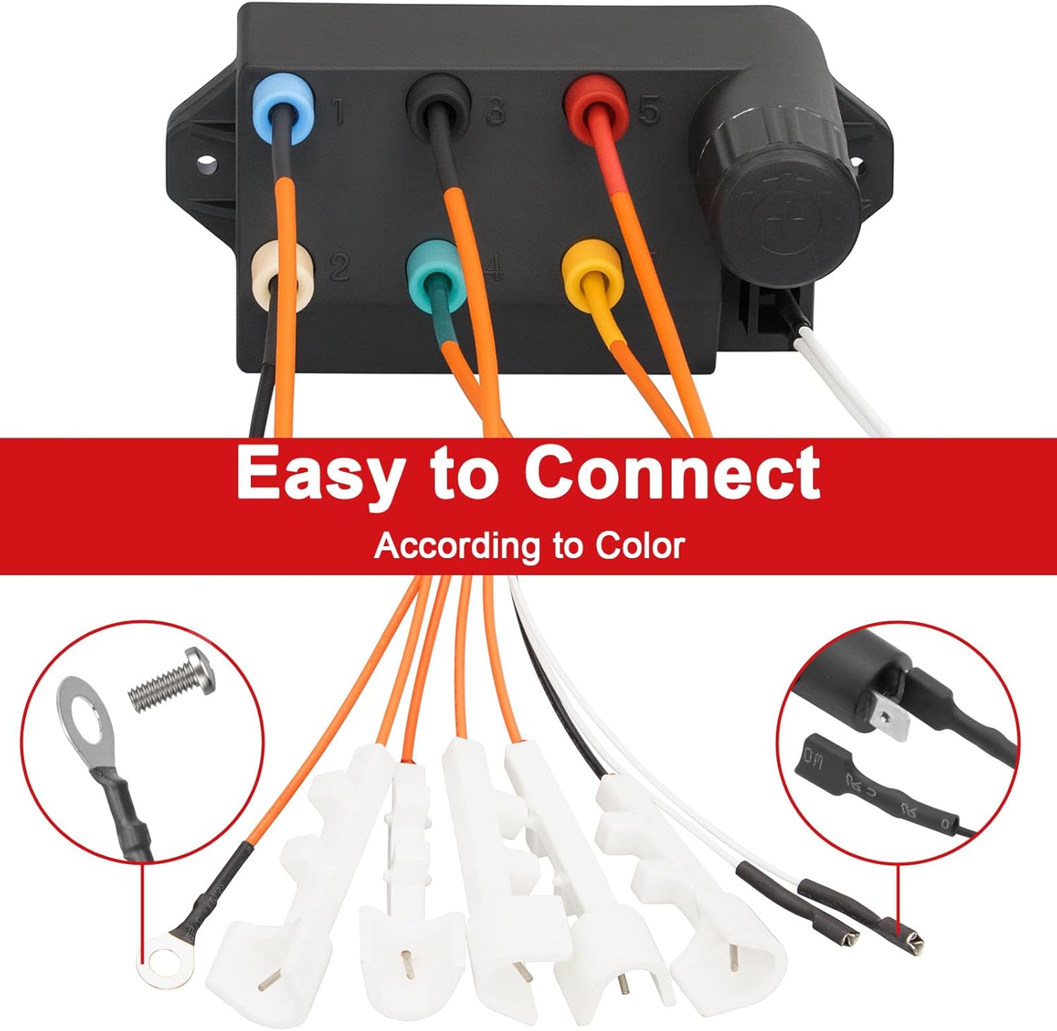 DELSbbq 67533 Grill Igniter Kit for Weber Genesis II 400 Series Gas Grills, Igniter Module for Weber Genesis II E-435 S-435 E-430 S-430 Series Model