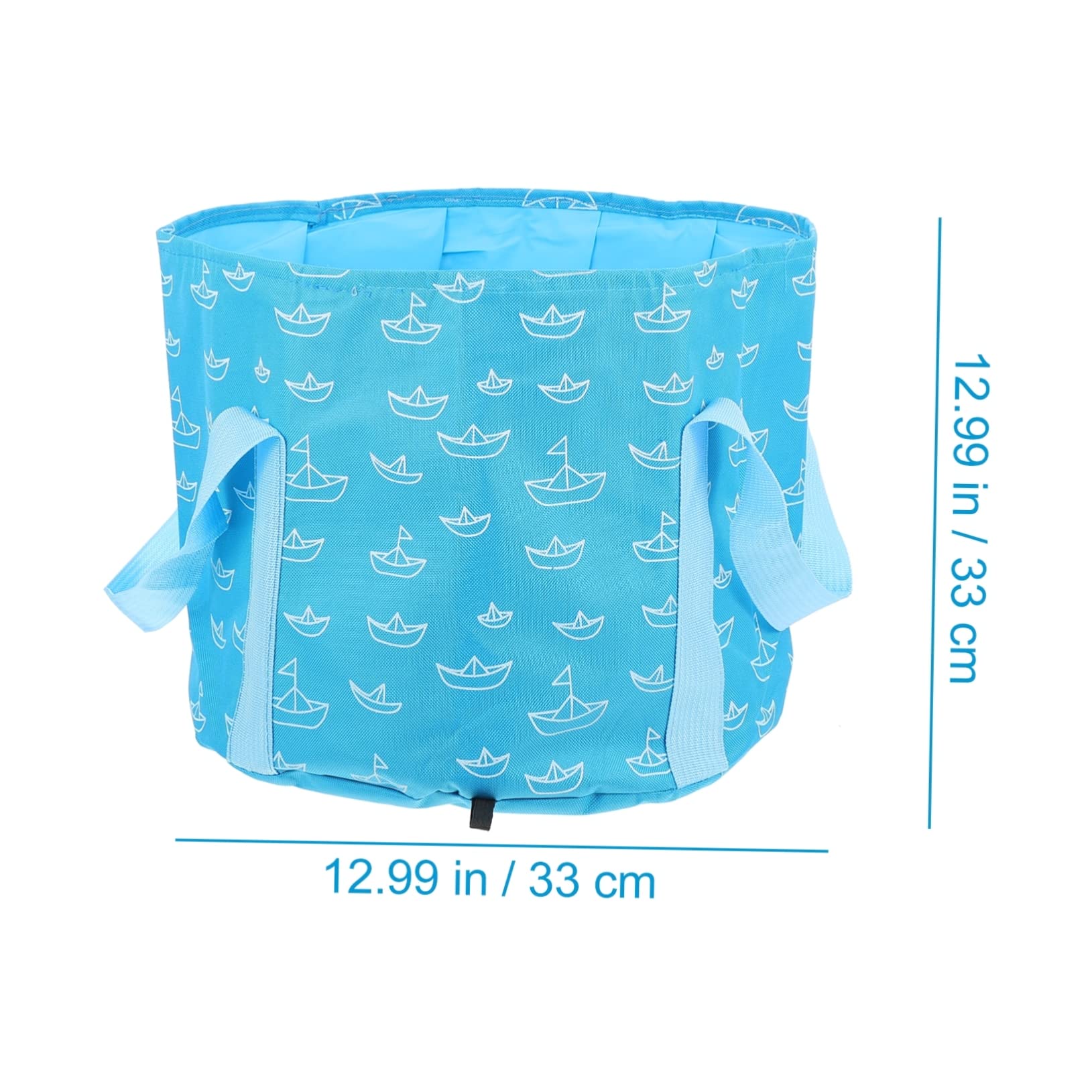 Alipis Collapsible Wash Basin 25l Folding Bucket Reinforced Sewing Outdoor Foot Washing