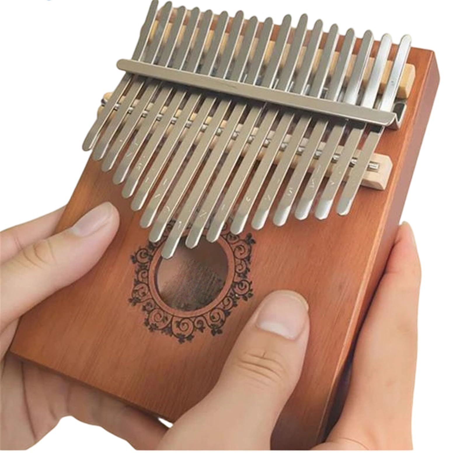 Solidna Kalimba Przenośna Drewniana Kalimba