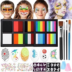 🔥💰¡Mitad de Precio! Pintacaras Infantil 30 Colores