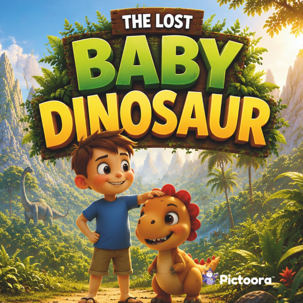 The Lost Baby Dinosaur: An Epic Adventure Story for Kids About Bravery, Friendship, and Finding Family: A Fun and Heartwarming Dinosaur Picture Book ... Adventure, Kindness, and Never Giving Up