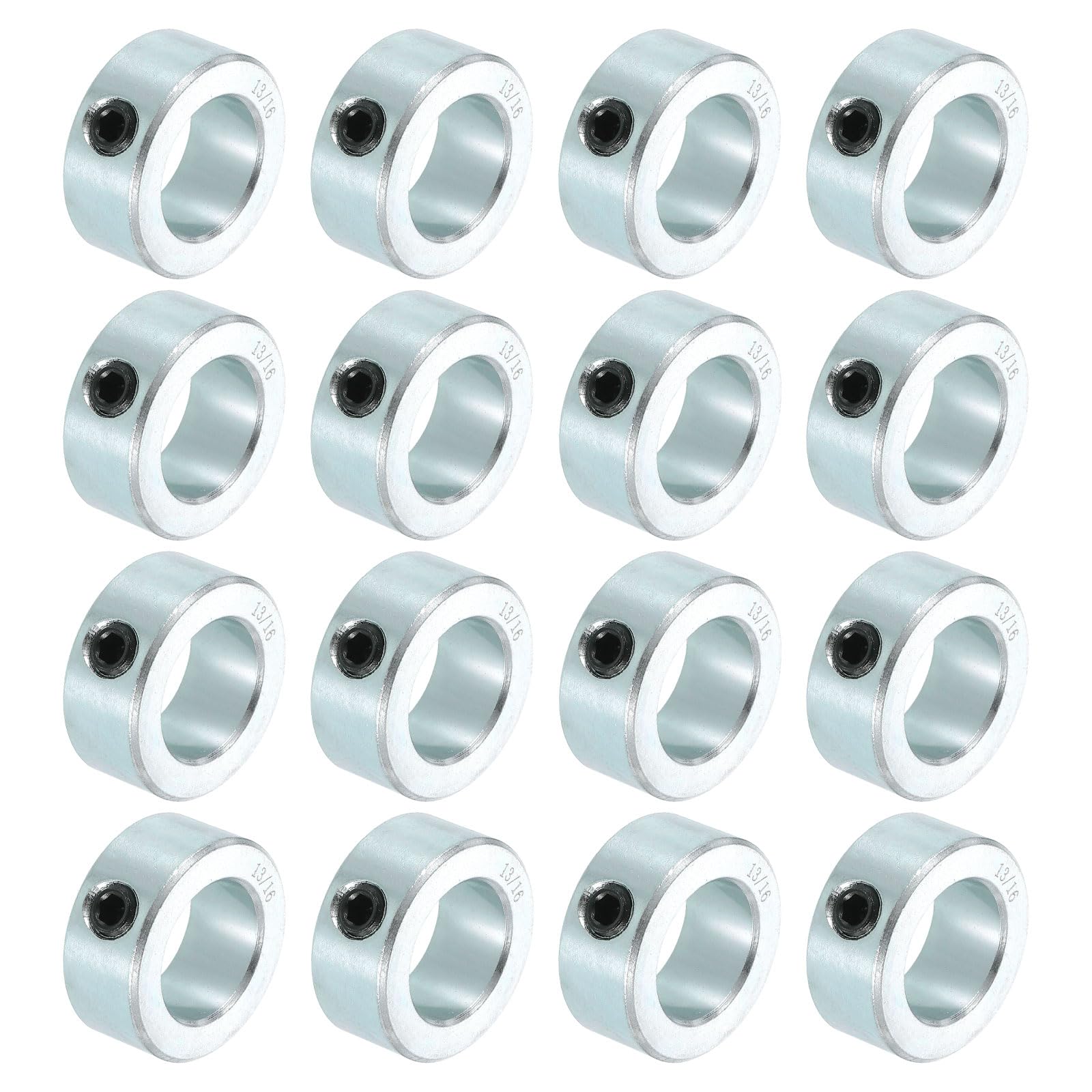 Carbon Steel Shaft Collars - Set of 8 -21