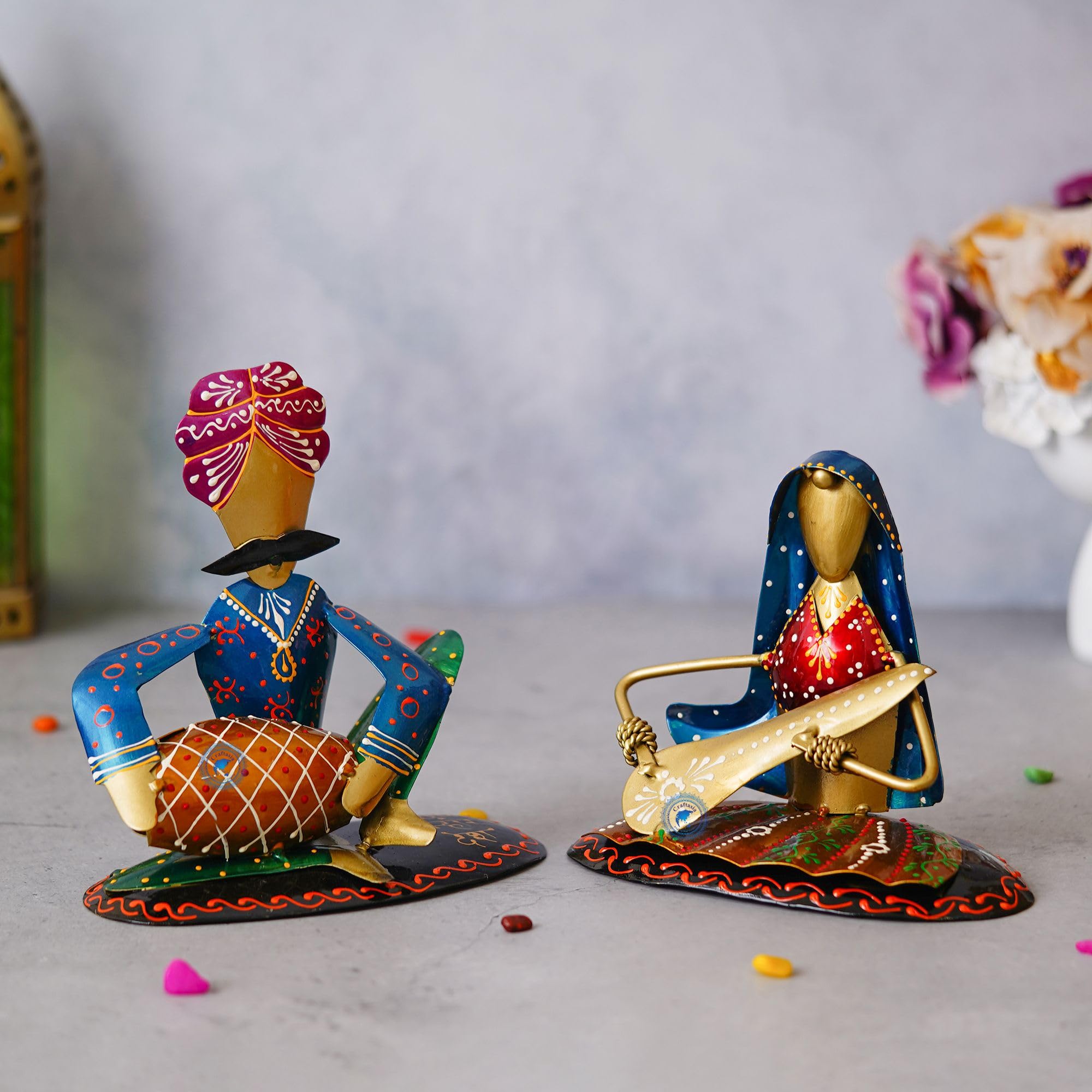 See full amazon price history chart for Craftasia Metal Rajasthani Musicians Set of 2 Showpiece, Table Decorative Items, Decorative Items for Home,Antique Gift Items, Vintage Showpiece, Home Decoration Items. (Rajasthani Musician) Craftasia Metal Rajasthani Musicians Set of 2 Showpiece, Table Decorative Items, Decorative Items for Home,Antique Gift Items, Vintage Showpiece, Home Decoration Items. (Rajasthani Musician) (B0D8T143PL) Amazon Price History, Amazon Price Tracker