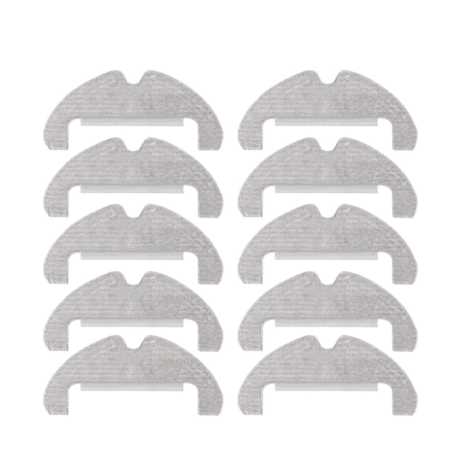 HIZON Vacuum Accessories Consumables Mop Cloth Replacement Spare Parts，Compatible For Dreame，D10 Plus Gen 2 RLD32GD Robot(SET5)