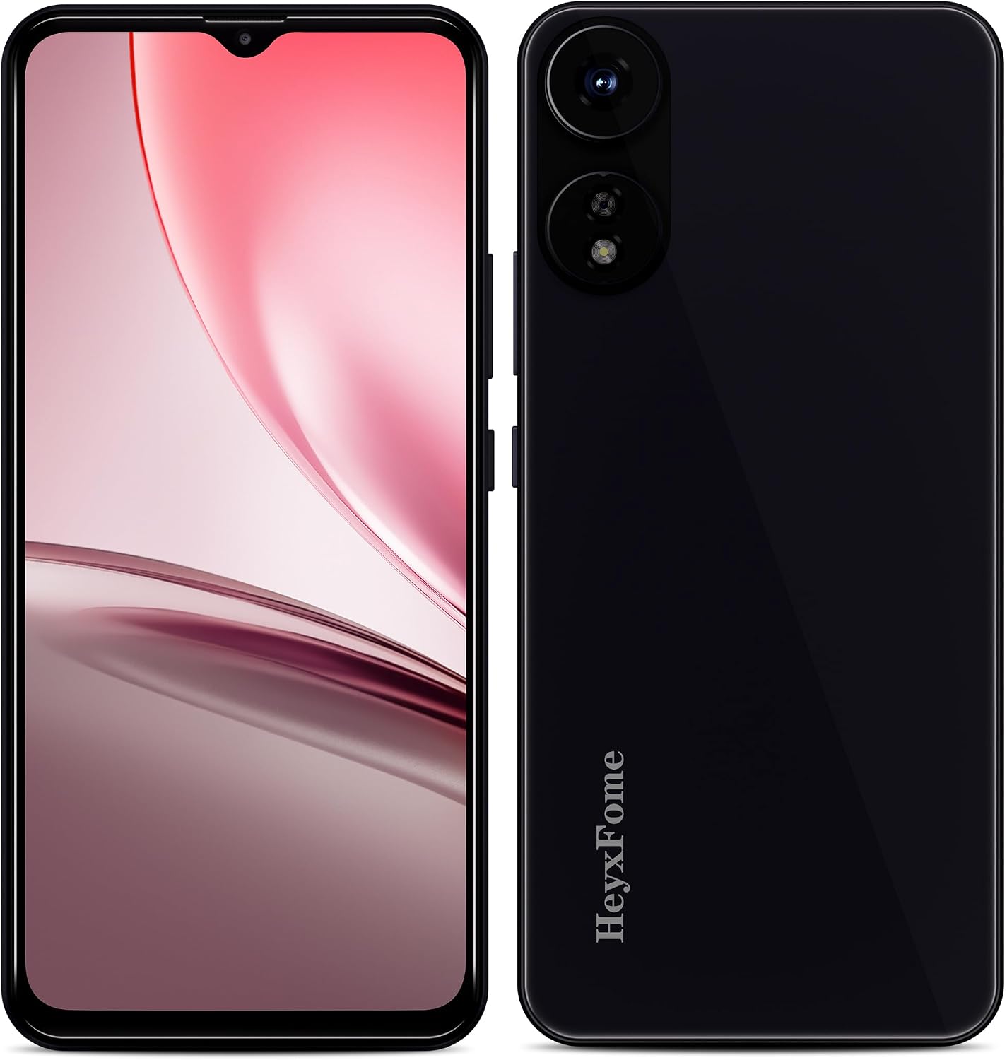 Android Phones Unlocked for T-Mobile, Android 12 Phone(2025), 6+16GB/256GB TF Octa Core, Dual SIM Unlocked Phones, 13MP Cell Phone, 6.5" HD+ Screen, 4G/GPS/Face ID US (Dark Black)