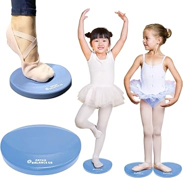 Artan Ballet Turning Board Spinner for Dancers, Figure Skaters, and Gymnasts, Practice Turn, Balance, Pirouette, and Dancing Body Alignment, Non-Slip Training Disc for Kids, Teens, Adults, 1 pcs