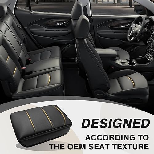 Miniatura 112 de Muslogy Funda de consola central compatible con Honda Pilot 2023 2024 2025, 2024 2025 2026 Ridgeline/Passport Accesorios para apoyabrazos, tapa