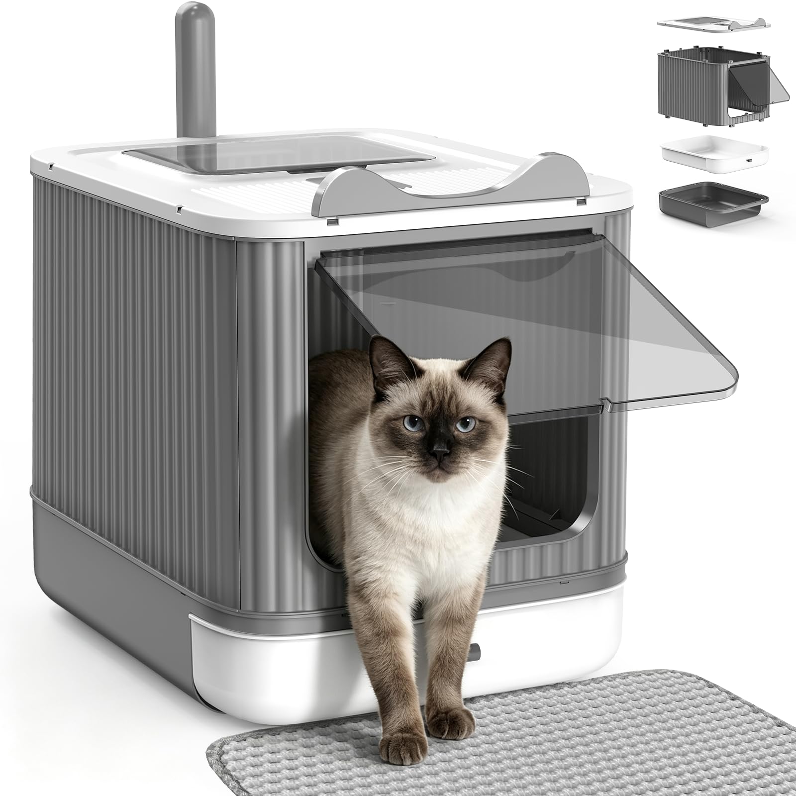 Photo 1 of LCZLBRRD Enclosed Cat Litter Box