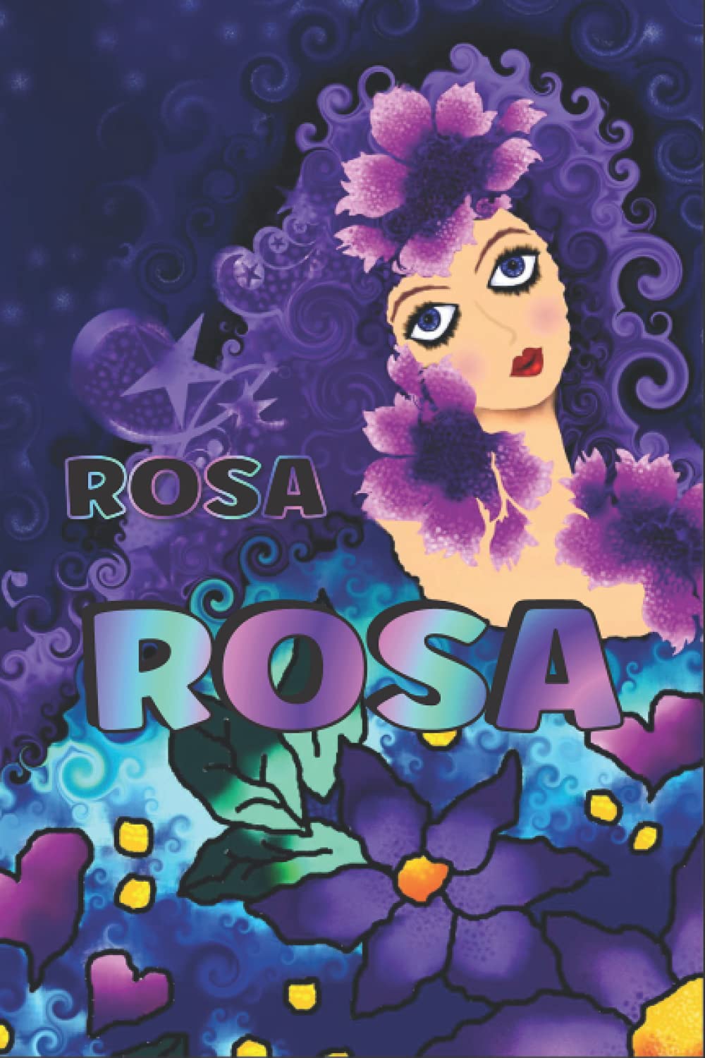 REGALO PERSONALIZADO PARA ROSA: Hermoso Diario Forrado Con El Nombre De Rosa