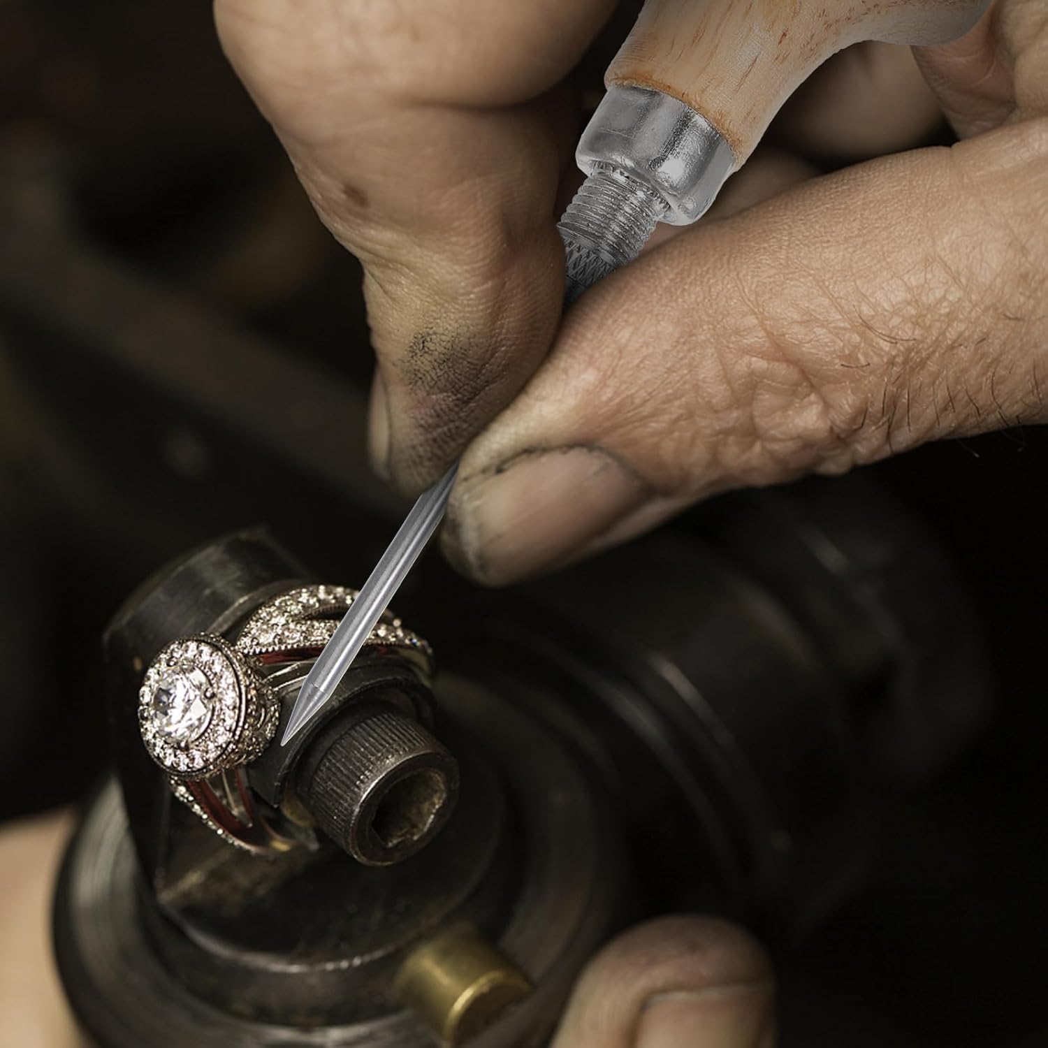 DIY Jewelry Graver Tool for Pearl and Diamond Setting