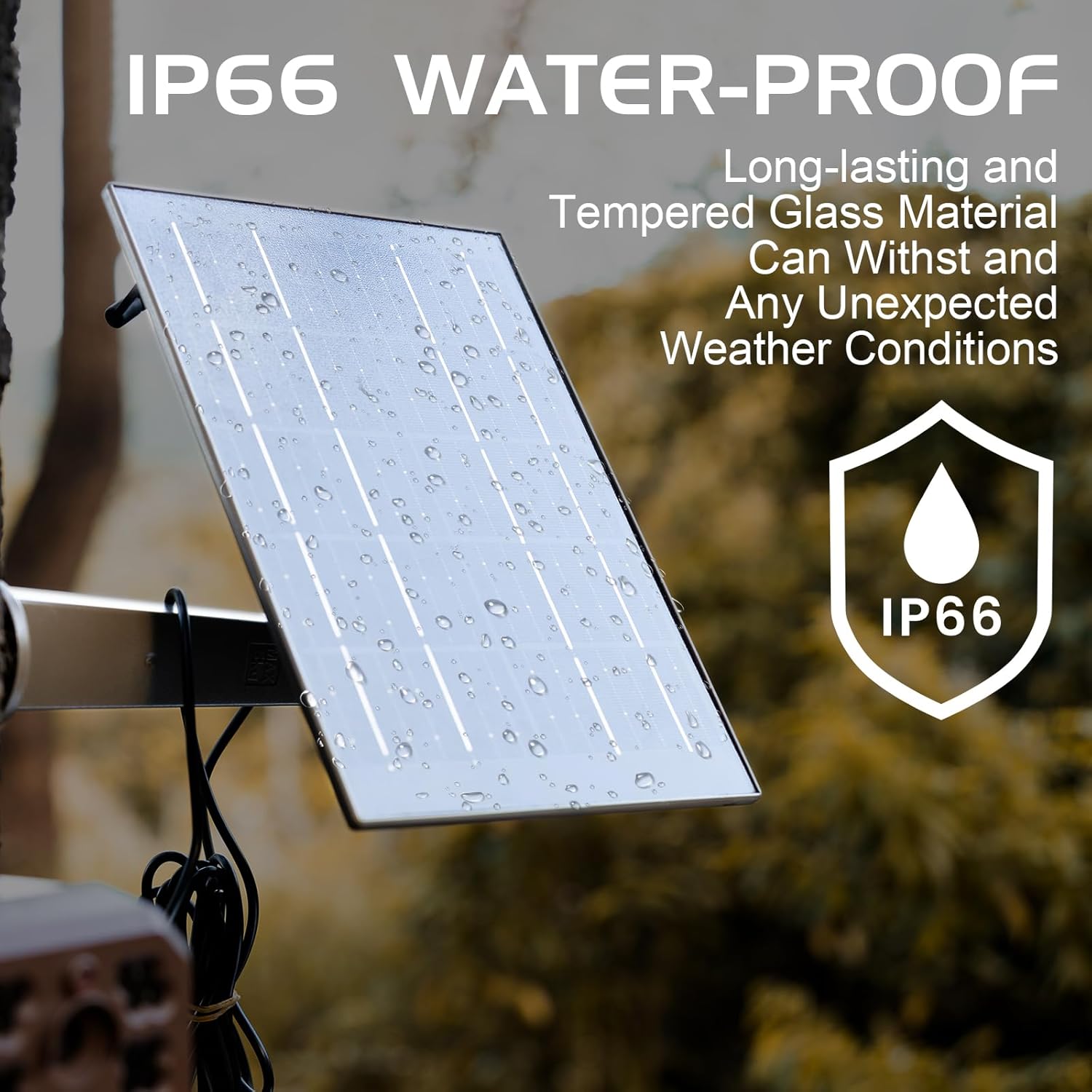 8W Solar Panel for Trail Hunting Camera,Built-in 12V/3700 mAh,6V/7400mAh Rechargeable Lithium Battery IP66 Waterproof Hunting Accessory for Edge,Edge Pro,Edge 2,Edge 2 Pro,Ultra,X Pro Camera etc