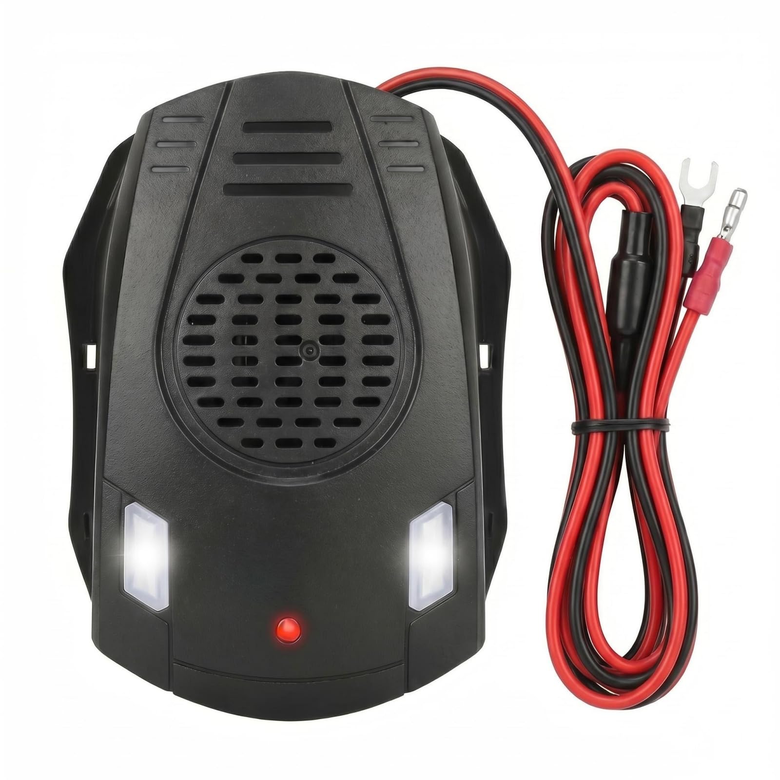 Ultraschall Marderabwehr für Auto Motorraum, Autobatteriebetriebene Marderabwehr im Ultraschall, Ultraschall 12V mit LED Blitzlicht Effektive Vertreibung gegen Mäuse: Hält Ratten und Mäuse von Autos