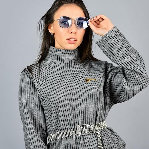 Miniatura 5 de SUPERFINDINGS Broche de seguridad con forma de rosa, 2 unidades, color dorado antiguo, broches de seguridad grandes de aleación, alfileres florales