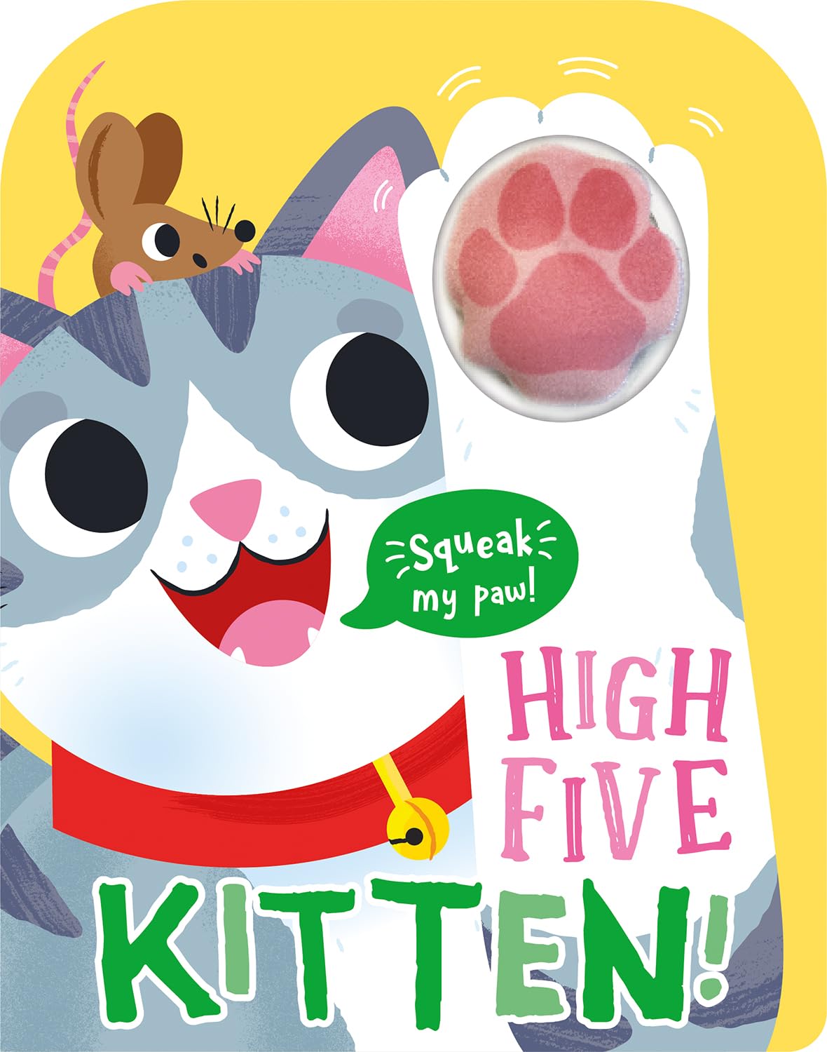 High Five Kitten A countandsqueak book. by Robin Baines 9781835551295