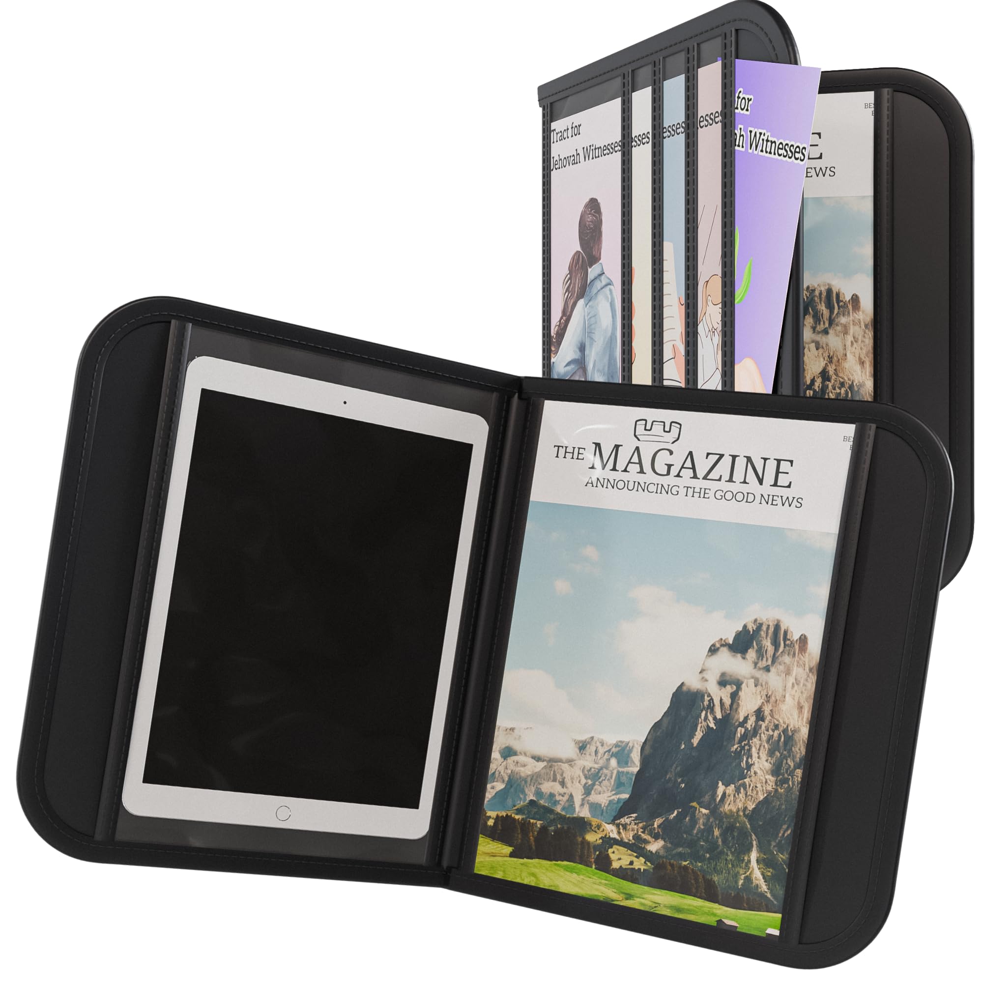 JW Tract Holder, JW Magazine Holder, JW Field Service Supplies, JW Ministry Supplies, JW Ministry Organizer, Jehovahs Witnesses Gifts, jw.org Accessories, JW Pioneer Gifts, Best Life Ever JW Gifts