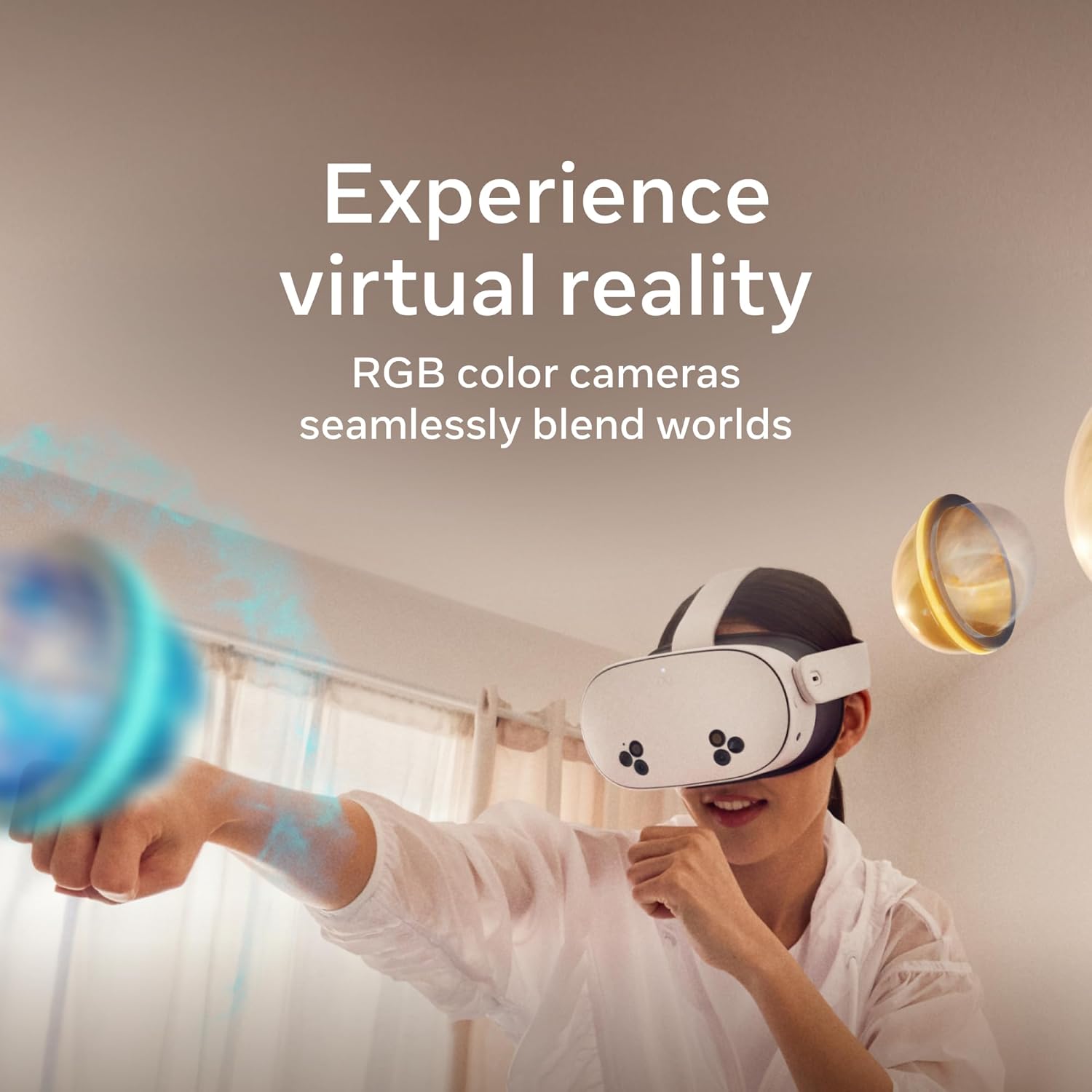 Meta Quest 3S 128GB — Dive into Virtual Reality — Unreal Device. Unreal Price. — Gorilla Tag Cardboard Hero Bundle — Amazon Exclusive - Image 6