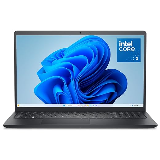 Ordinateur Portable Dell 15 Intel Core 3 100U, 8GB RAM, 512GB SSD