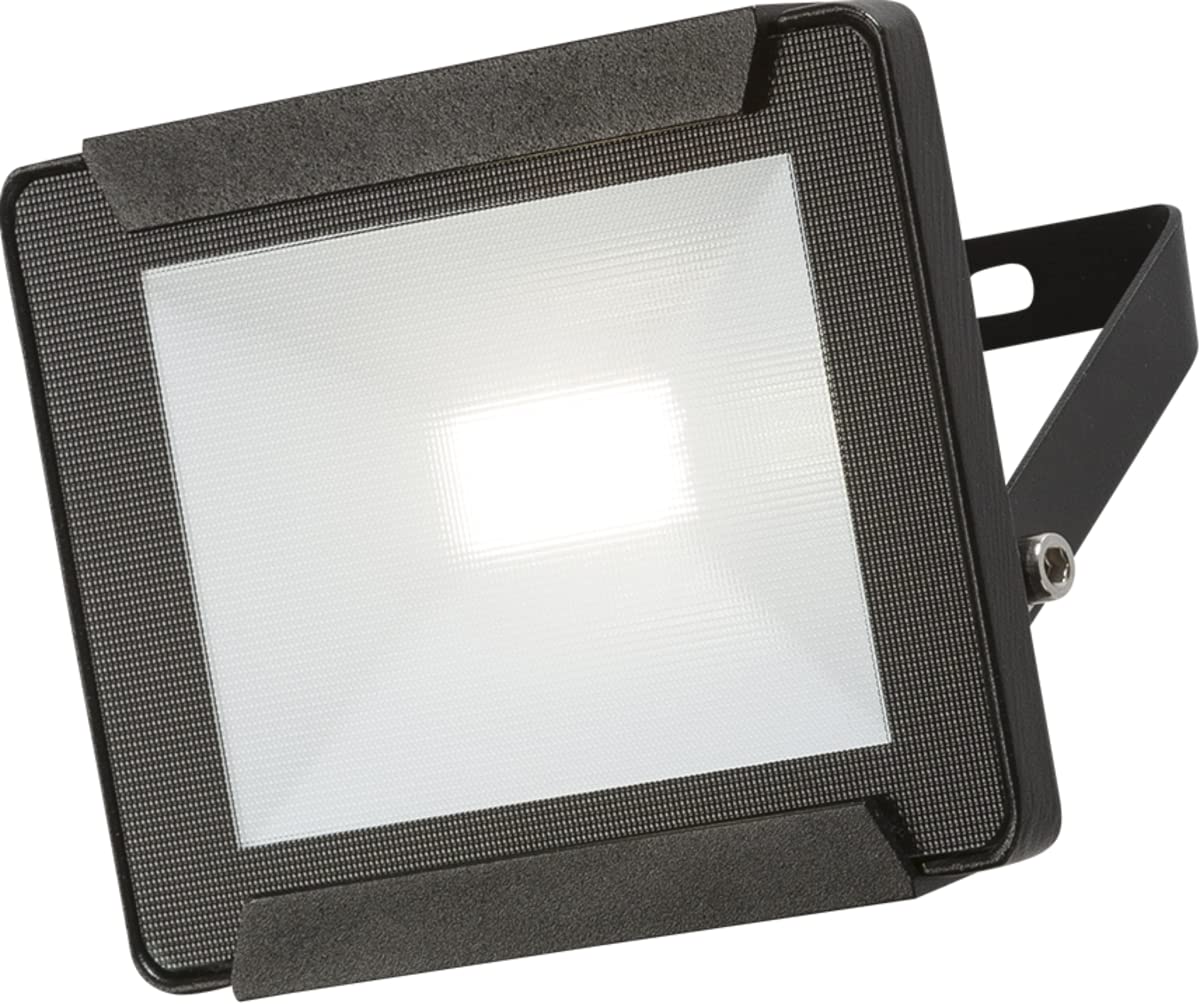 Knightsbridge Black 230V Ip65 10W Led Floodlight 4000K