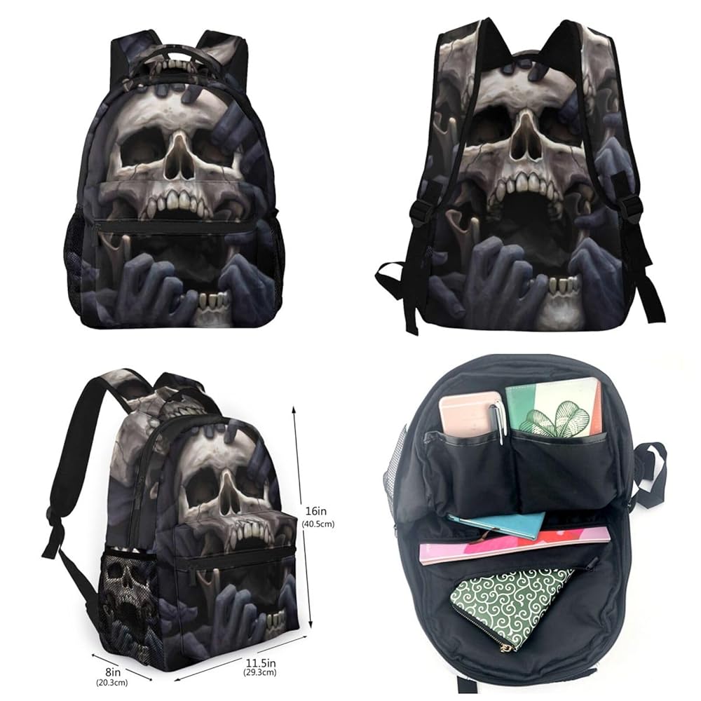 【希少】Hn+DIE h.naoto リュック 骸骨 ペイント チェーン Amazon.co.jp: [GAGALU] リュック ロック ドクロ 骸骨 (1