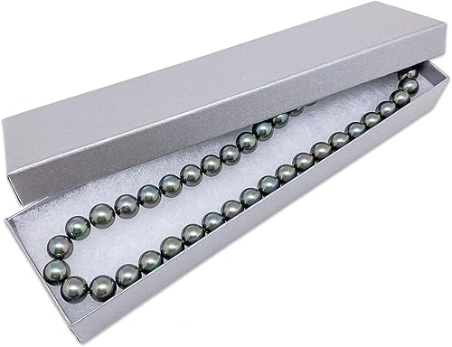 Miniatura 22 de TheDisplayGuys - Juego de 25 cajas de papel para joyería con relleno de algodón, 8 y 1/16 pulgadas x 2.25 pulgadas x 1.33 pulgadas Papel dorado