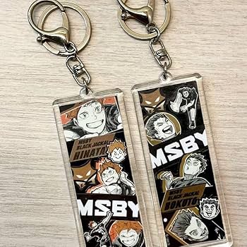 Amazon.co.jp: ハイキュー!! キーホルダー 4個セット MSBY