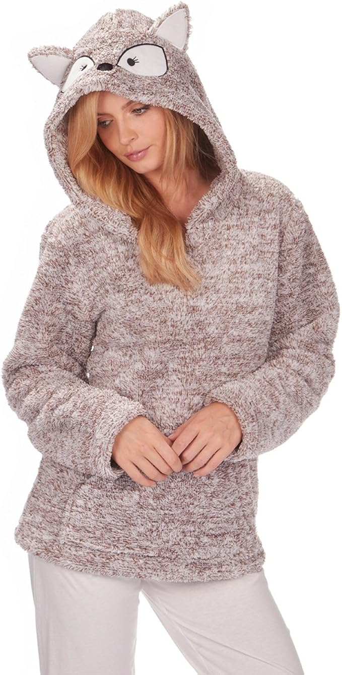 hooded snuggle top