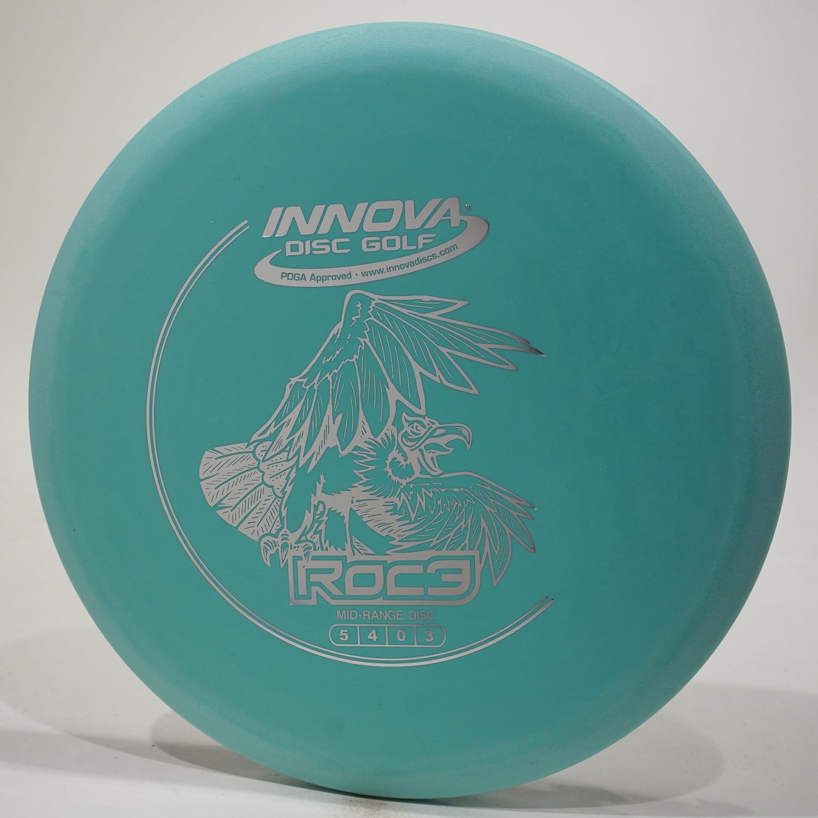 Innova DX Roc3 Disc Golf Midrange Disc, Pick Color/Weight [Stamp & Exact Color May Vary] Blue 164-166 Grams
