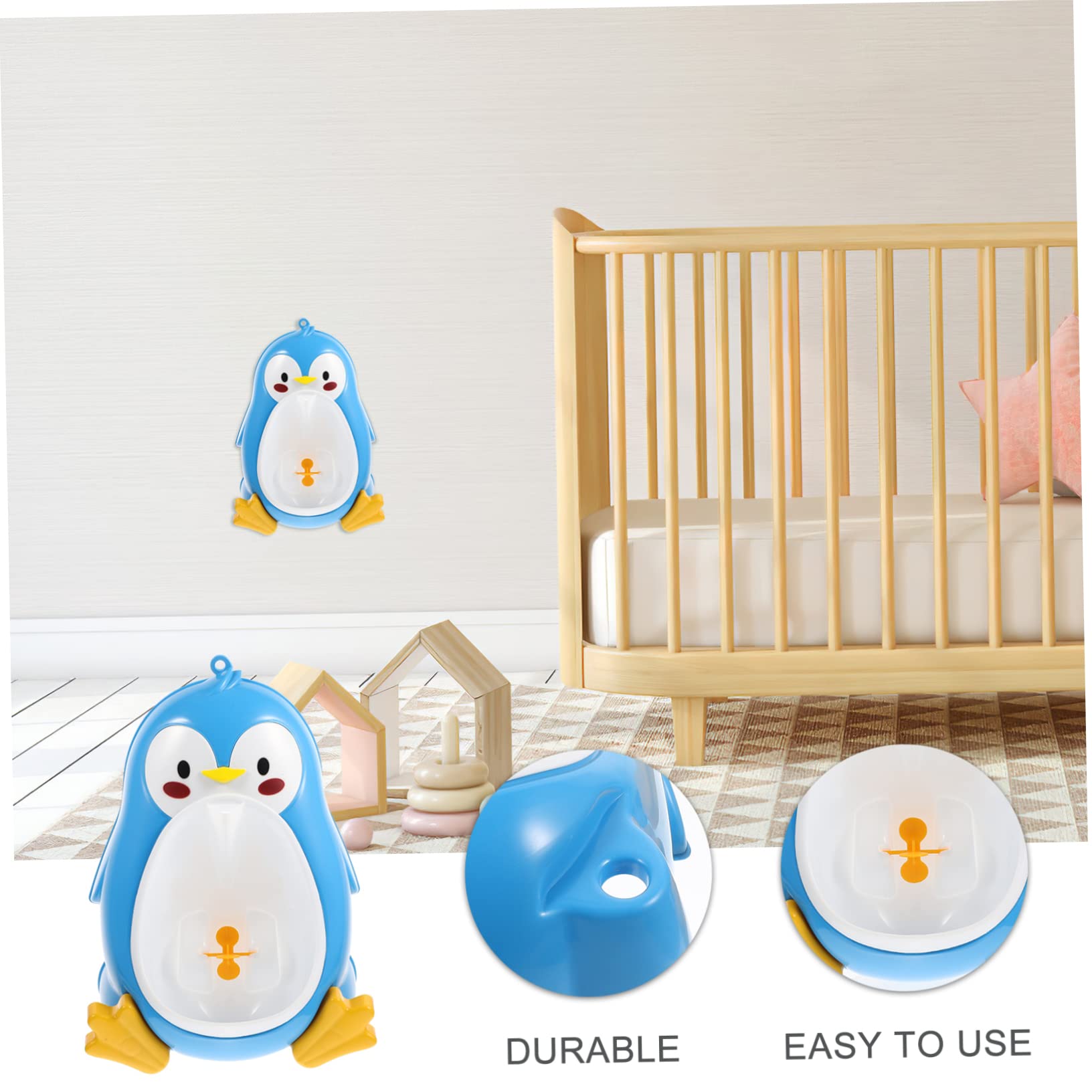Toyvian Bebé Orinal Baño De Entrenamiento Para Ir Al Baño Objetivo De Orinar Para El Baño Orinal Orinal Entrenamiento De Orina De Bebé Urinario Pingüino Entrenador Vertical Niño
