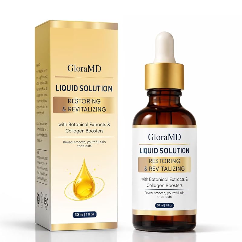 Sérum facial GLORAMD com peptídeos e colágeno