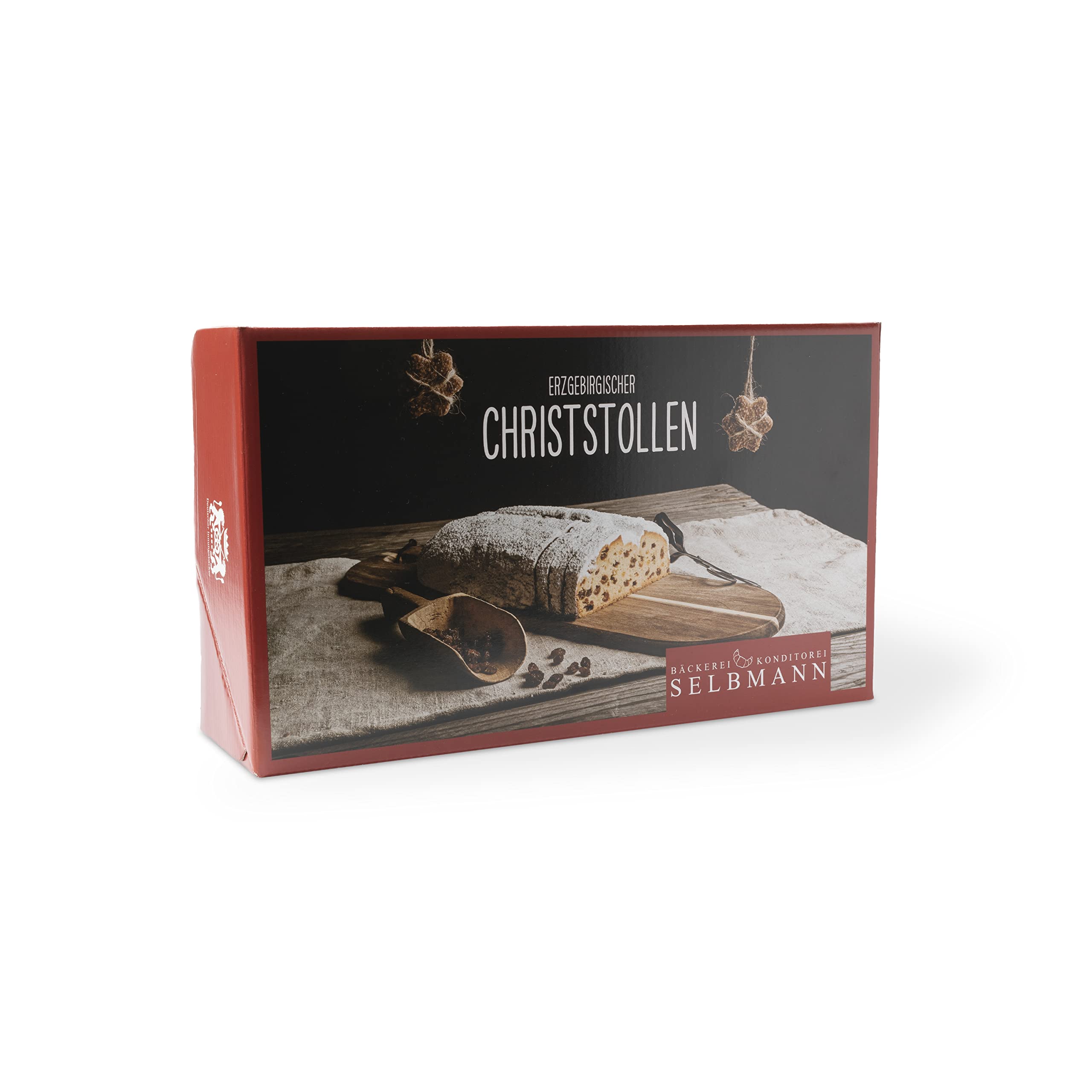 Handgemachter Mohnstollen 1000g | Bäckerei Konditorei Selbmann
