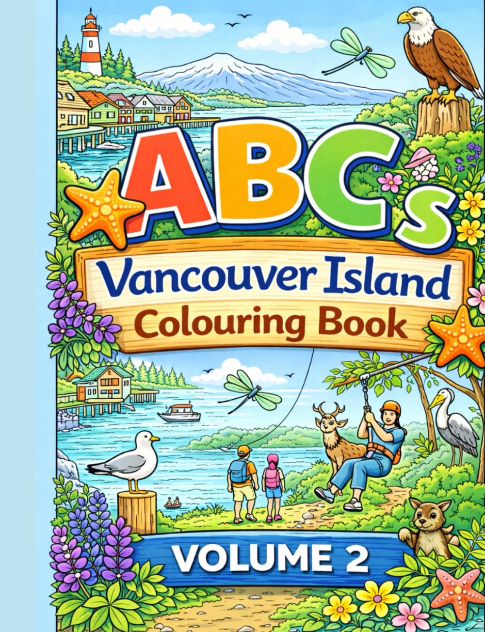 Vancouver Island Colouring Book - Volume 2