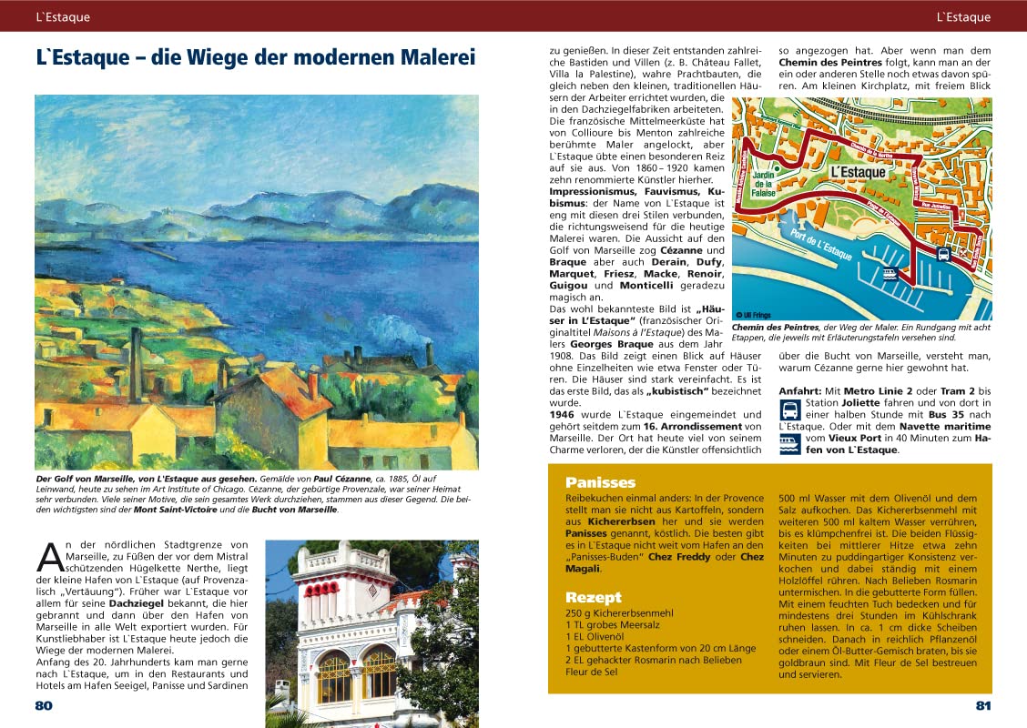 Marseille, Calanques, Côte Bleue: 5. aktualisierte Auflage 2024: Reise- und Wanderführer mit QR-Codes zu GPS-Daten und aktuellen Zusatzinformationen.