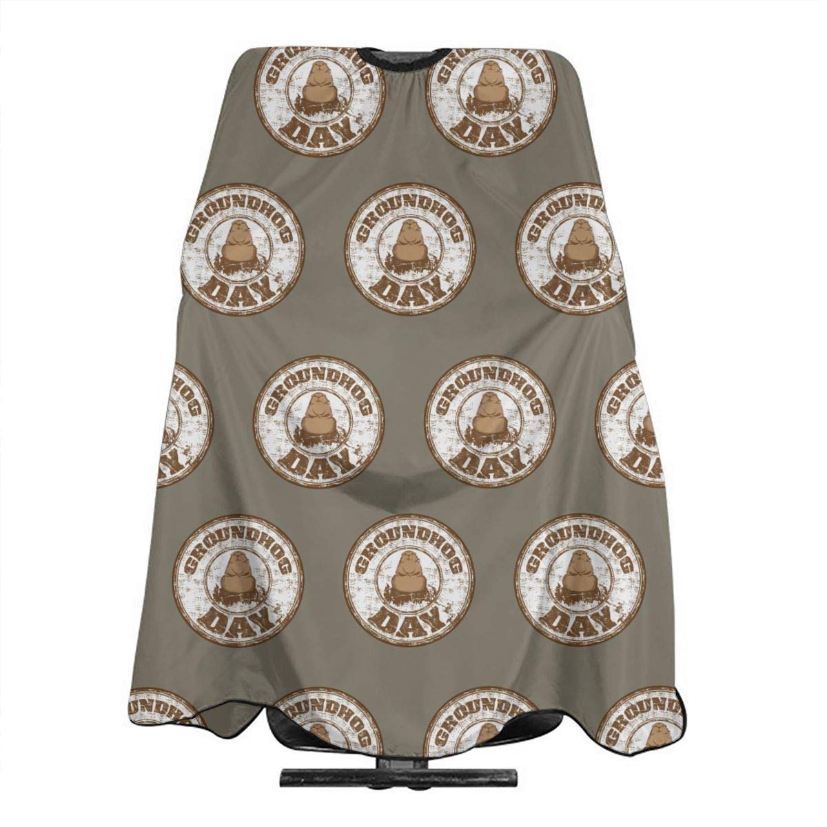 Groundhog Day Grunge Salon Hair Cutting Cape Cloth Barber Hairdressing Wrap Haircut Apron Cloth Styling Accessory For Unisex