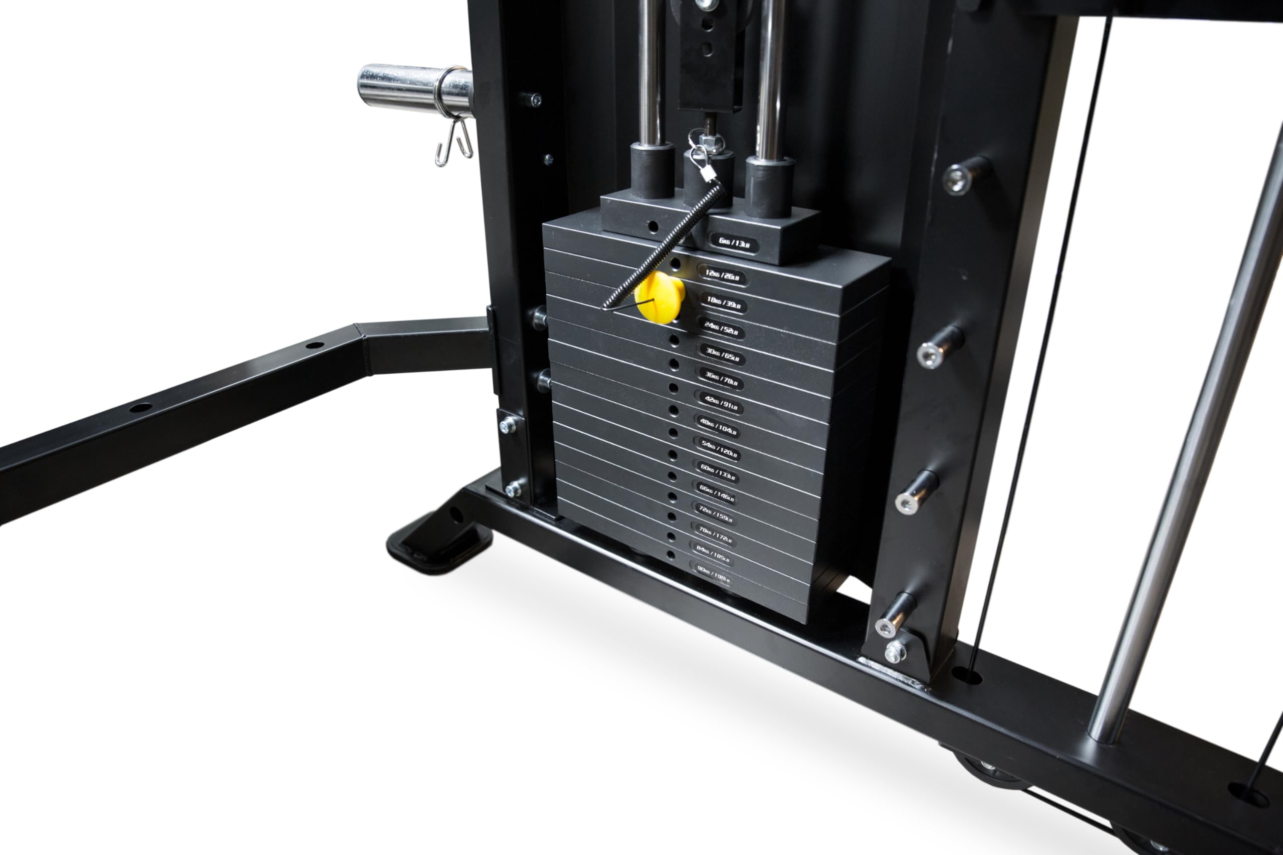 Newton- CSR1000- Homegym - Multistation Powerrack avec Barre guidée