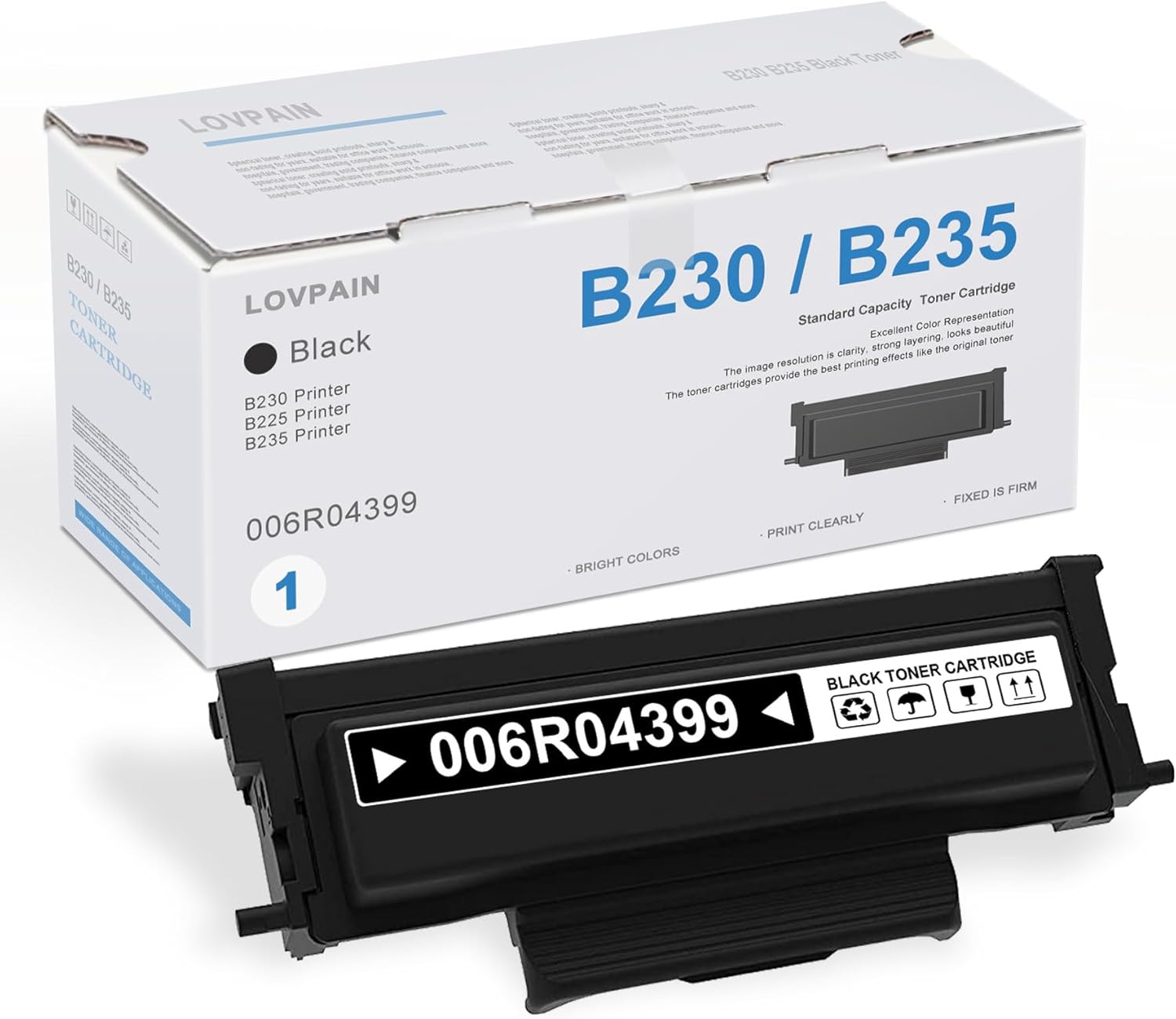 006R04399 Toner Cartridge - 1 Pack B230/B225/B235 Black Standard Capacity Toner Cartridge Replacement for Xerox B230 B225 B235 Printer