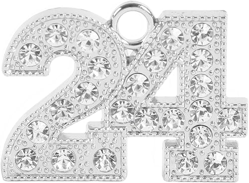 UIALECG Abalorio de año de graduación 2024 para gorra de graduación y borla, dijes 2024 para fabricación de joyas, dije de pedante de clase de 2024